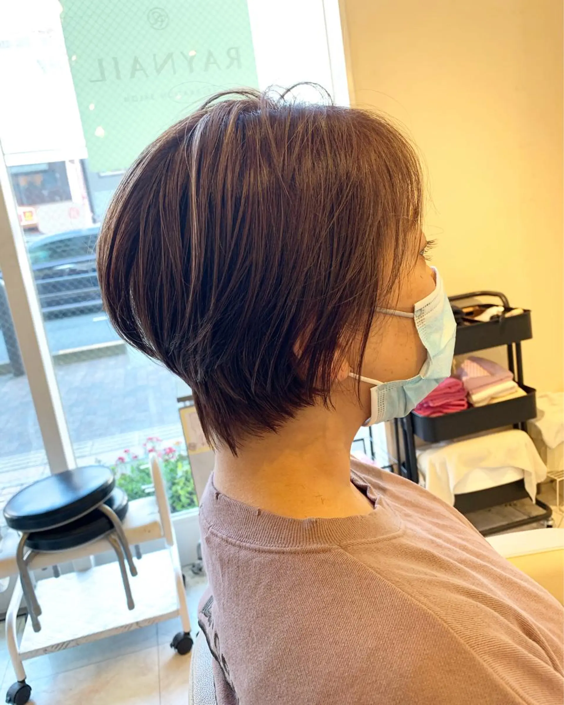 ショート ショートボブ ボブ ショートヘア 本田 卓也のヘアスタイル