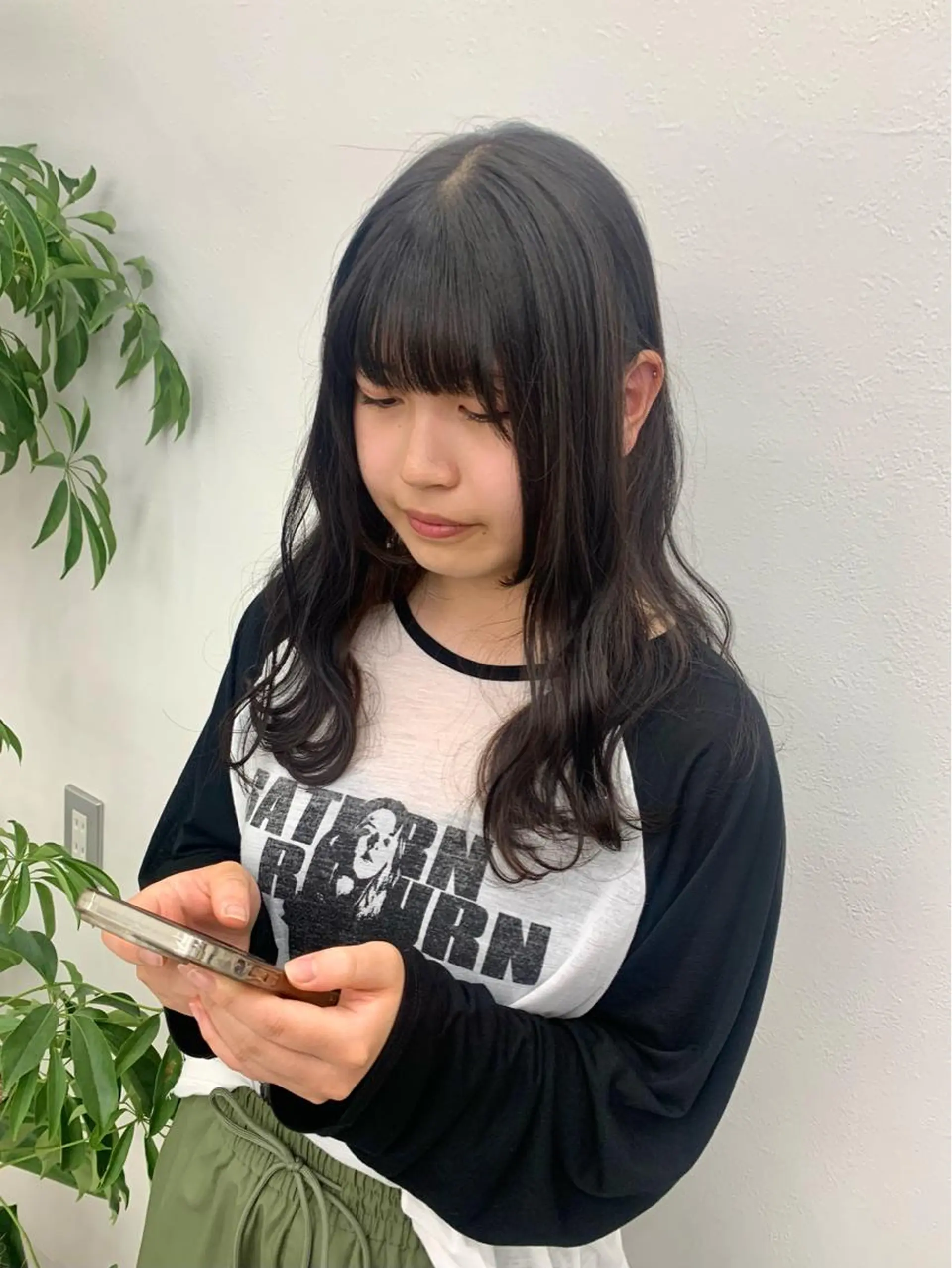 ロング レイヤー ハイトーン 暖色⭐︎KANAKOのヘアスタイル