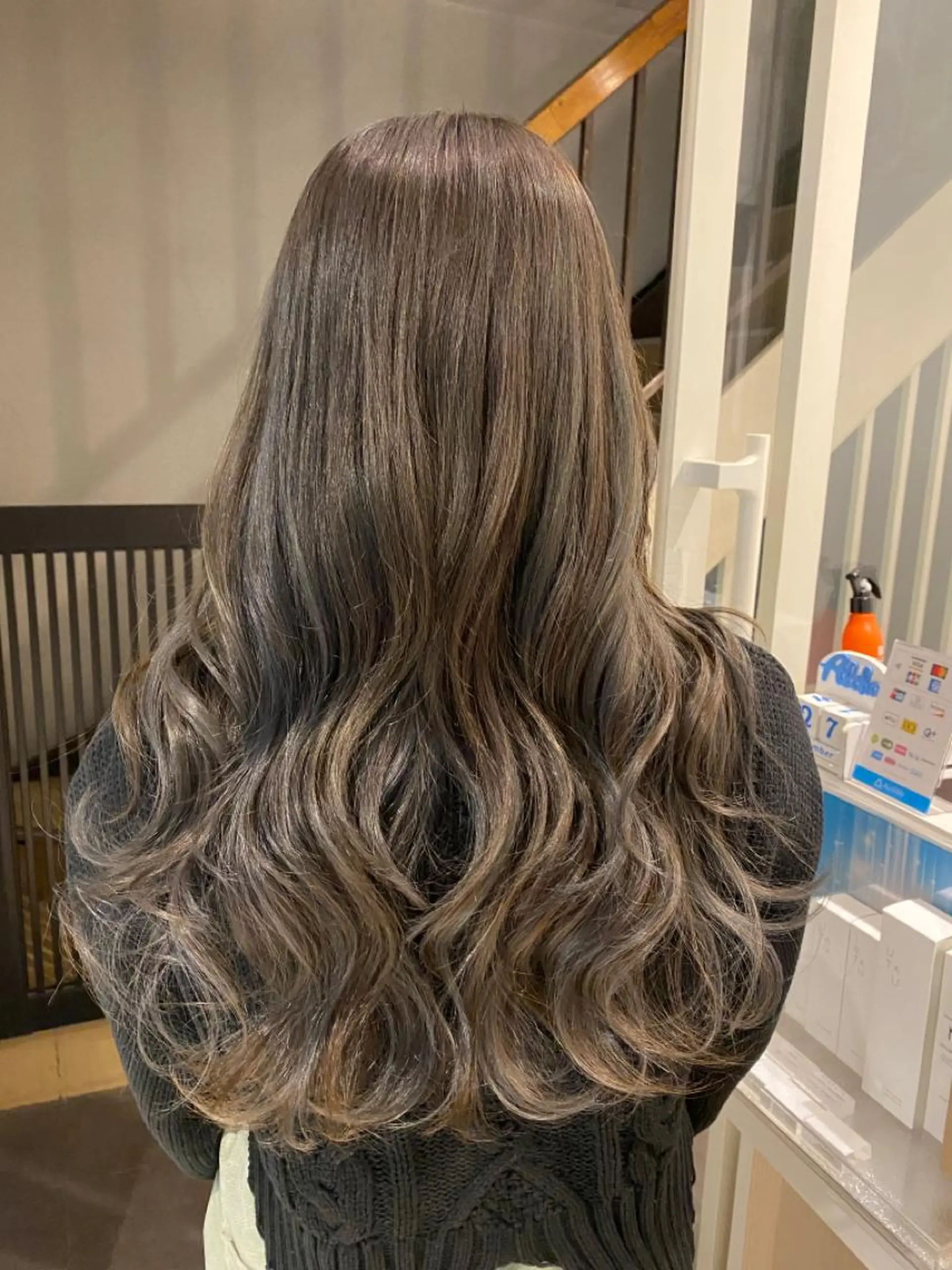 ロング カラー 🌈評価No.1🌈 艶髪カラー❌エクステのヘアスタイル