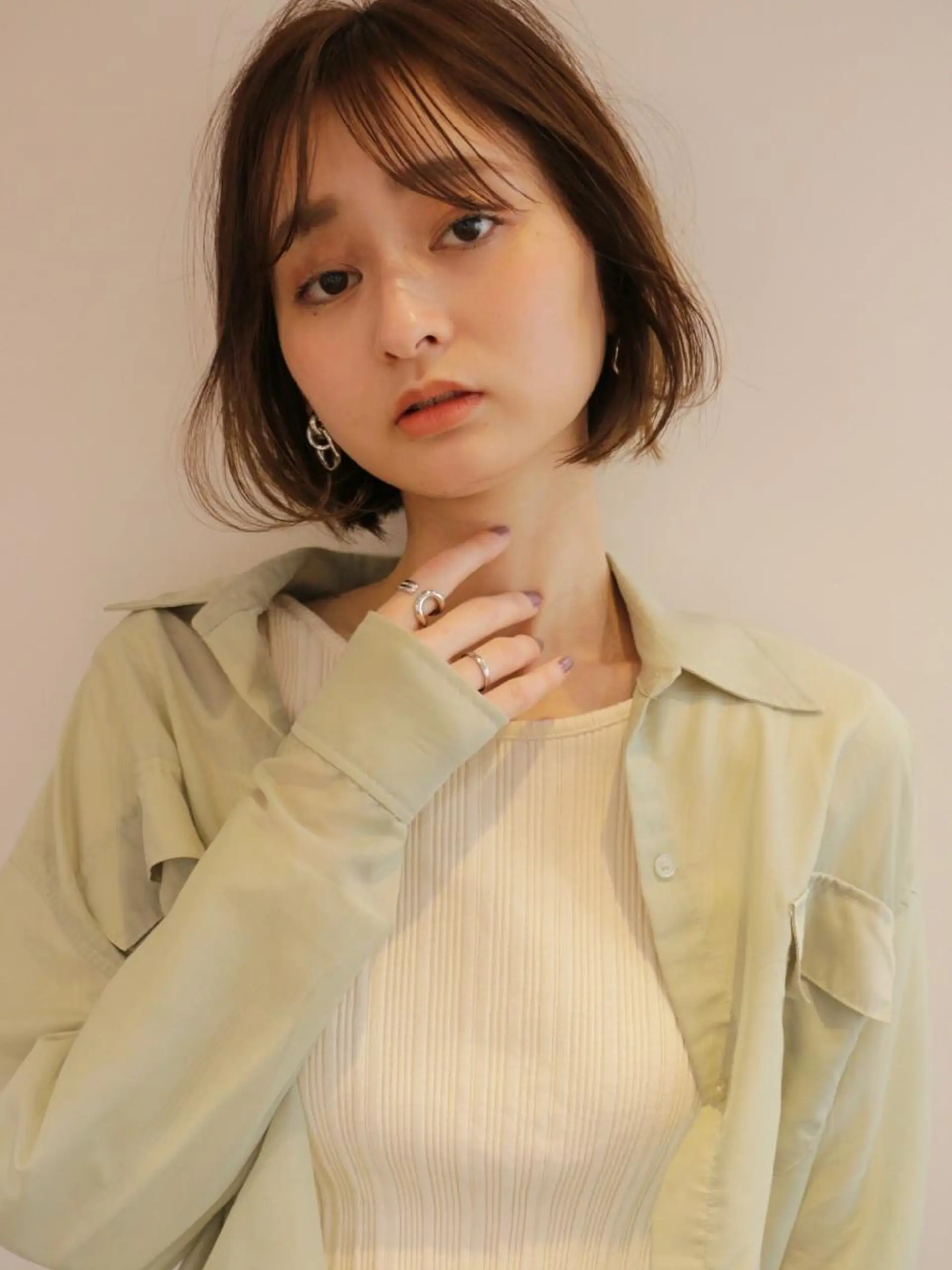 ショート 安村 美奈のヘアスタイル