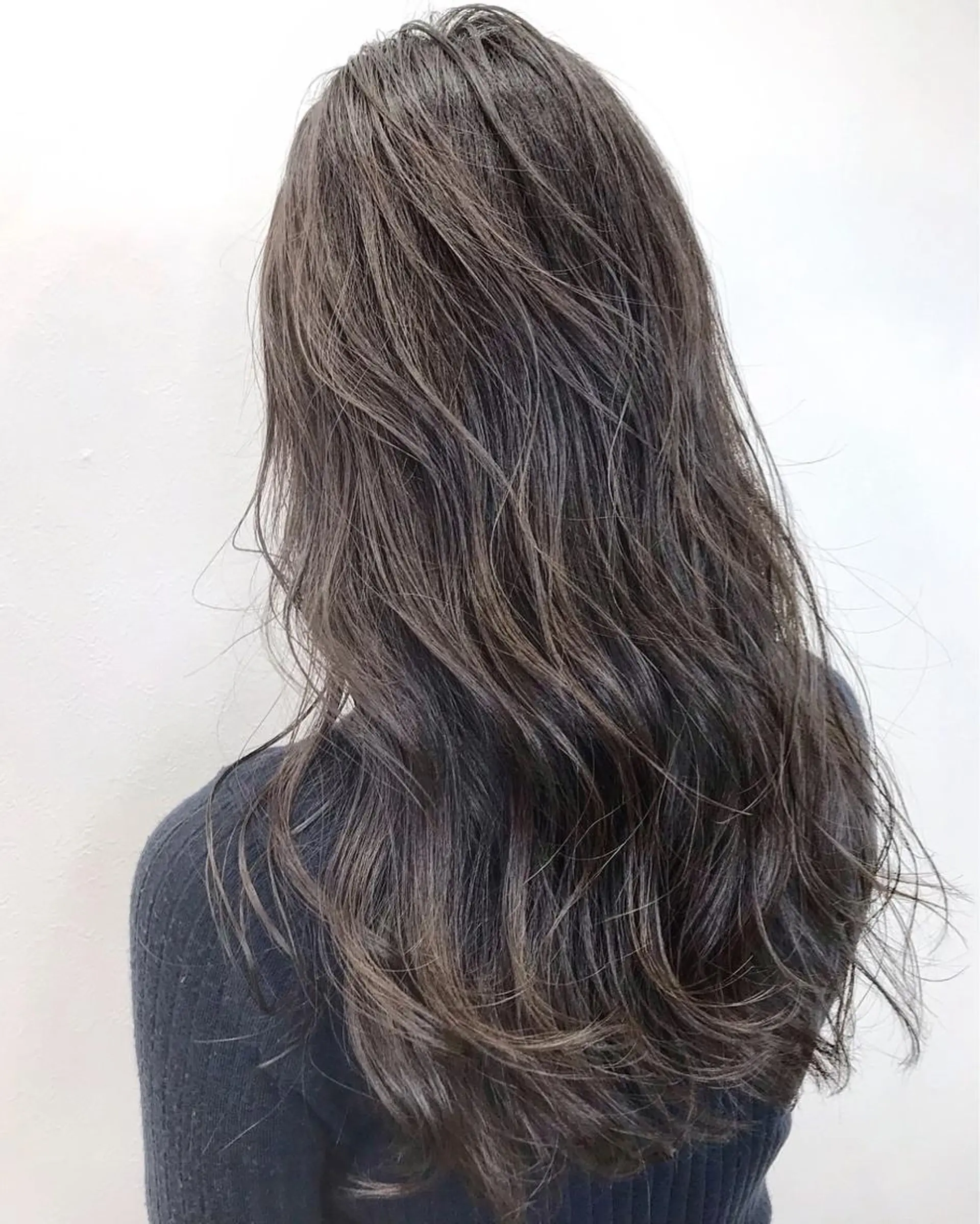 ロング カラー カット ヘアカラー 酸性ストレート/ブリ ーチなし/中村 匠のヘアスタイル