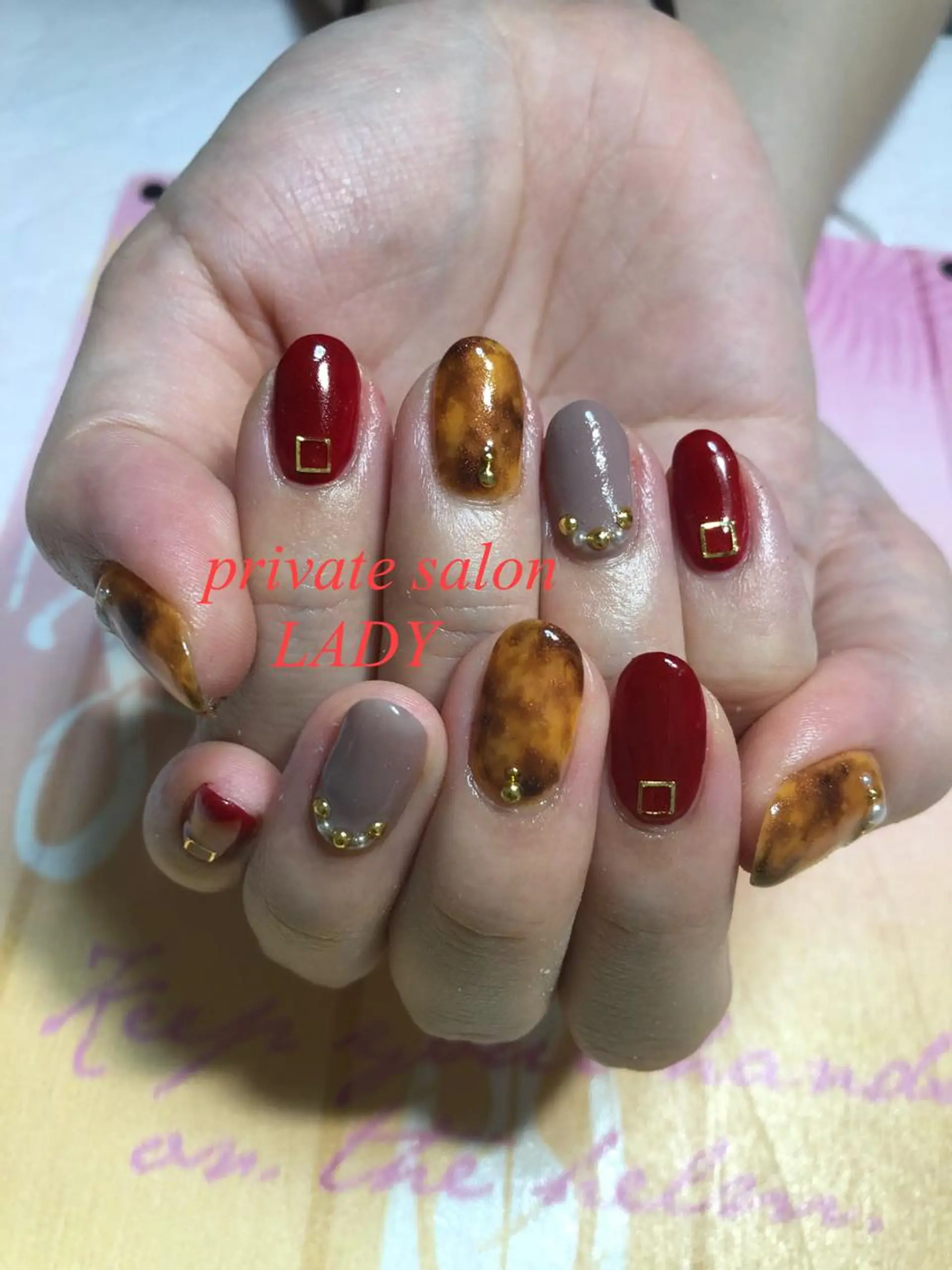 ネイル ハンドネイル 桜田 麻菜のネイルデザイン