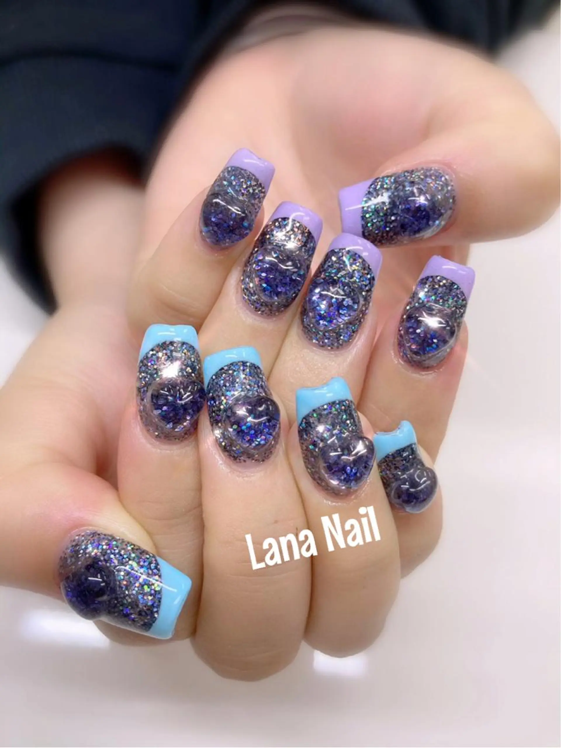 ネイル スカルプネイル Lana Nailのネイルデザイン
