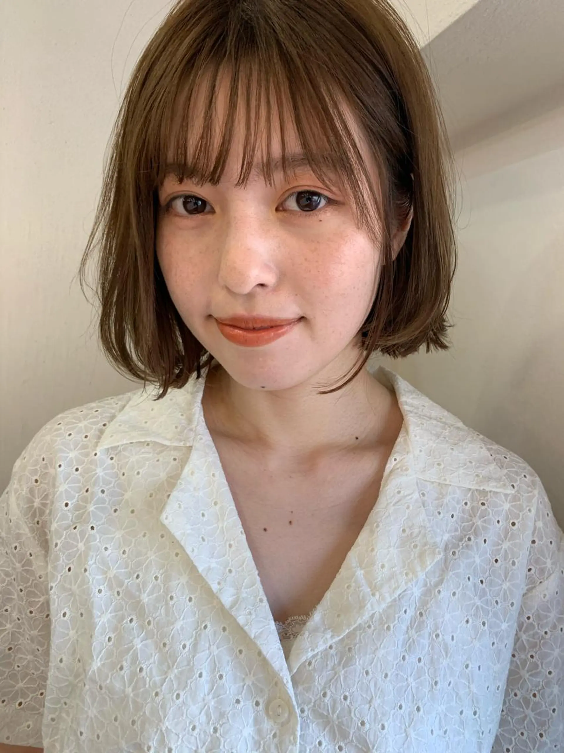 ショート 縮毛矯正/ショート/ レイヤー/畑中正敏のヘアスタイル