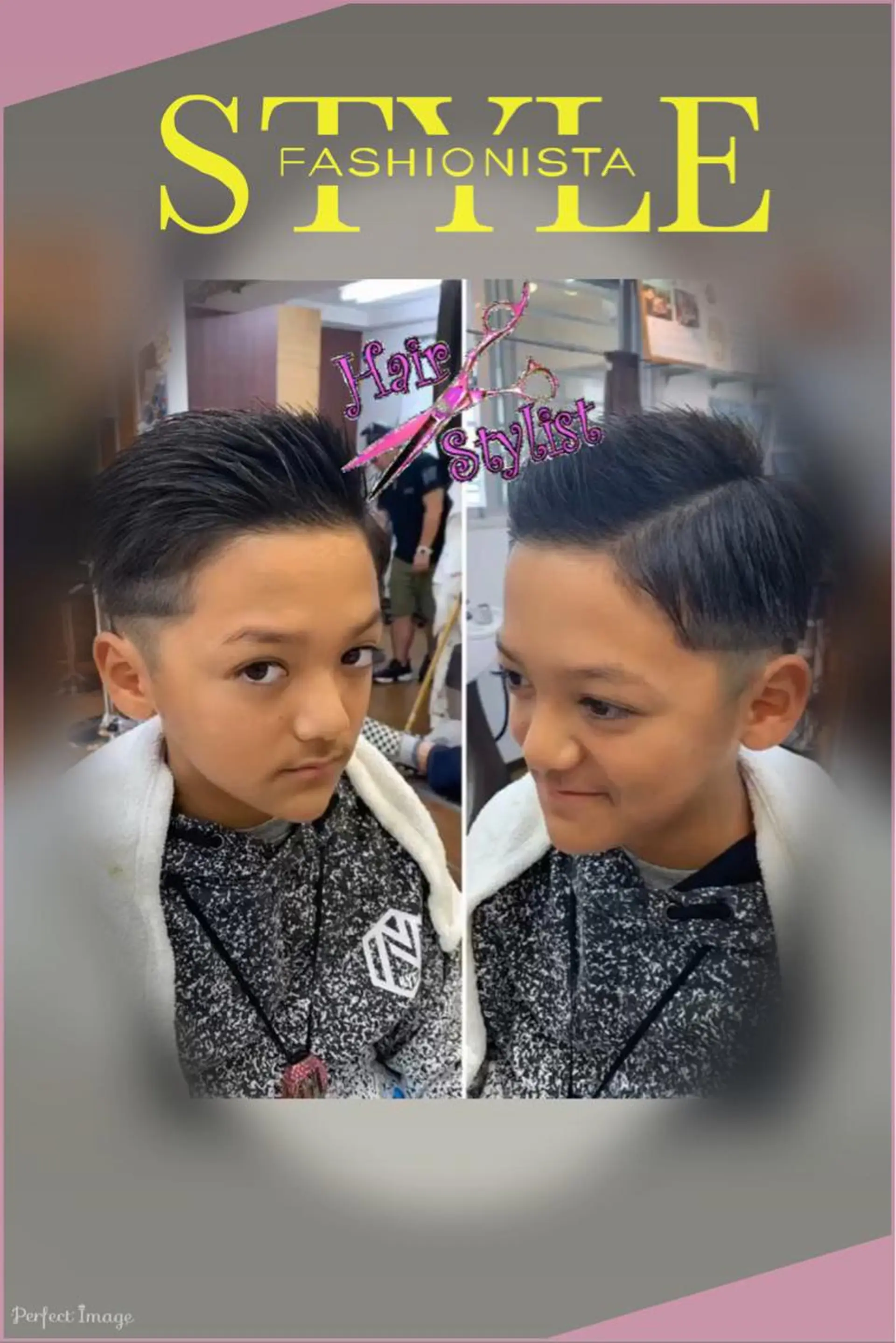 キッズ le.shoji ル，ショージのヘアスタイル