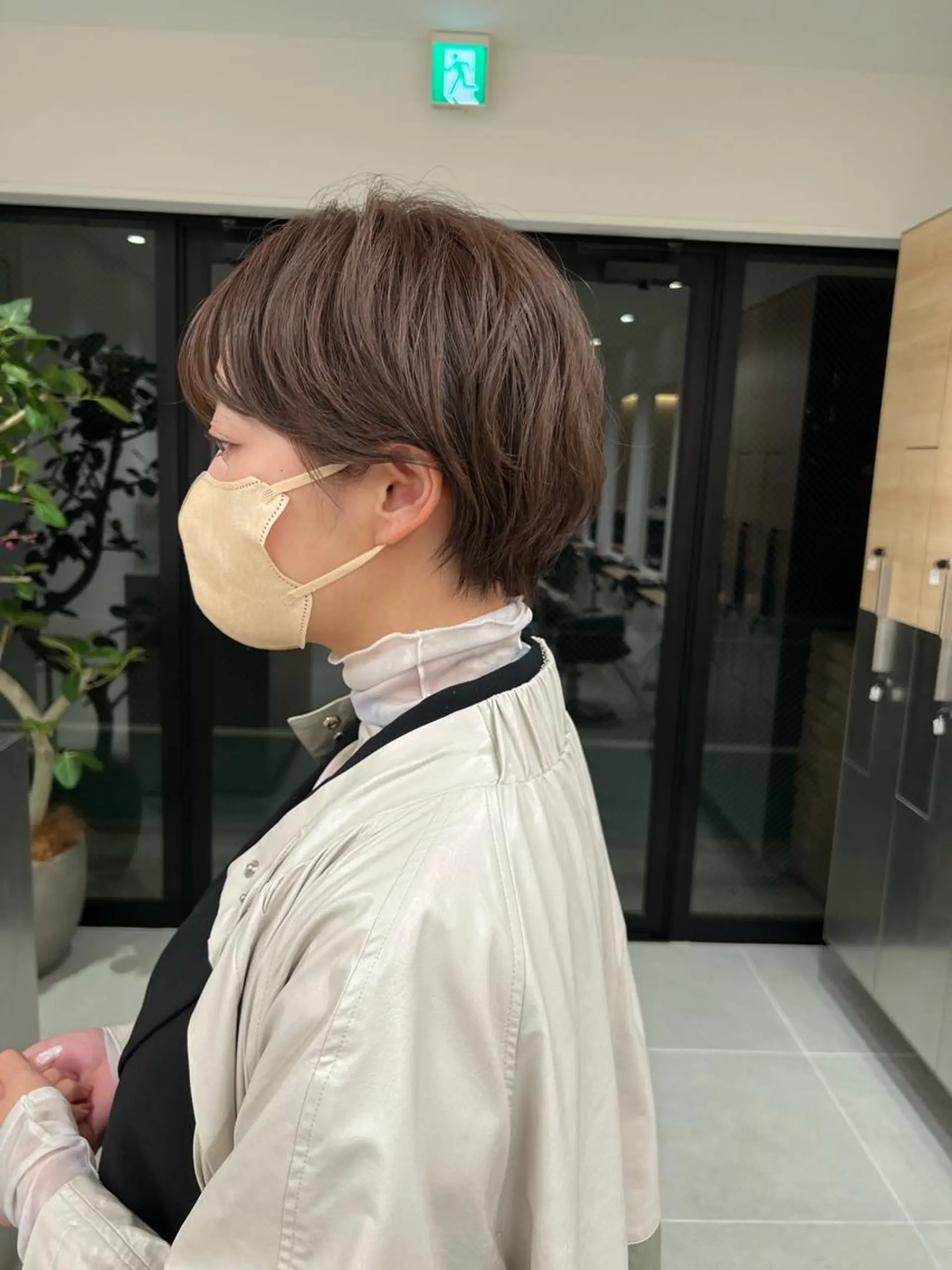 ショート カット ヘアカラー トリートメント 斉藤 未佳のヘアスタイル