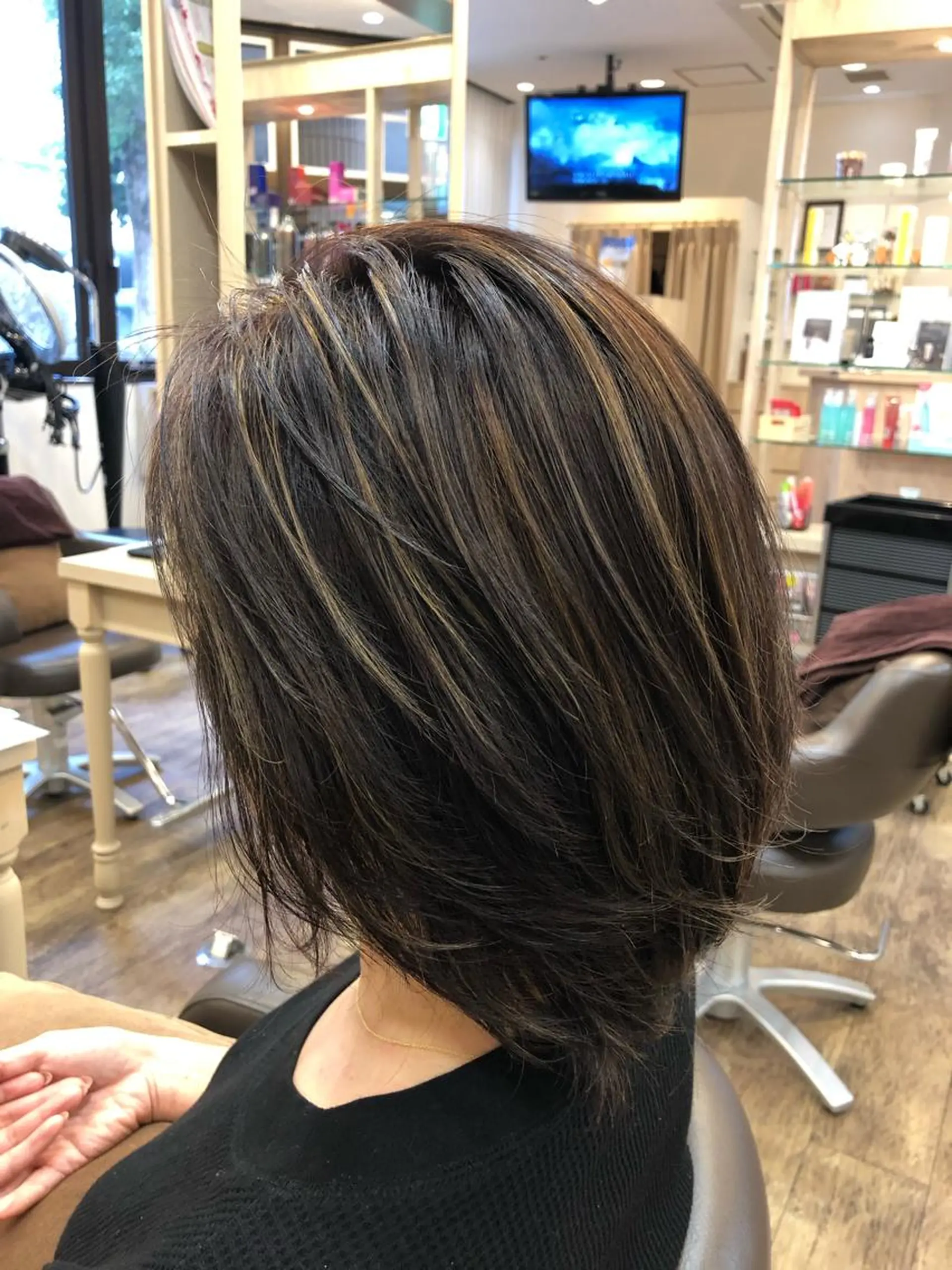 ショート カラー ハイライトカラー ハイライト ヘアカラー 尚平 40代からの 髪質改善専門のその他イメージ