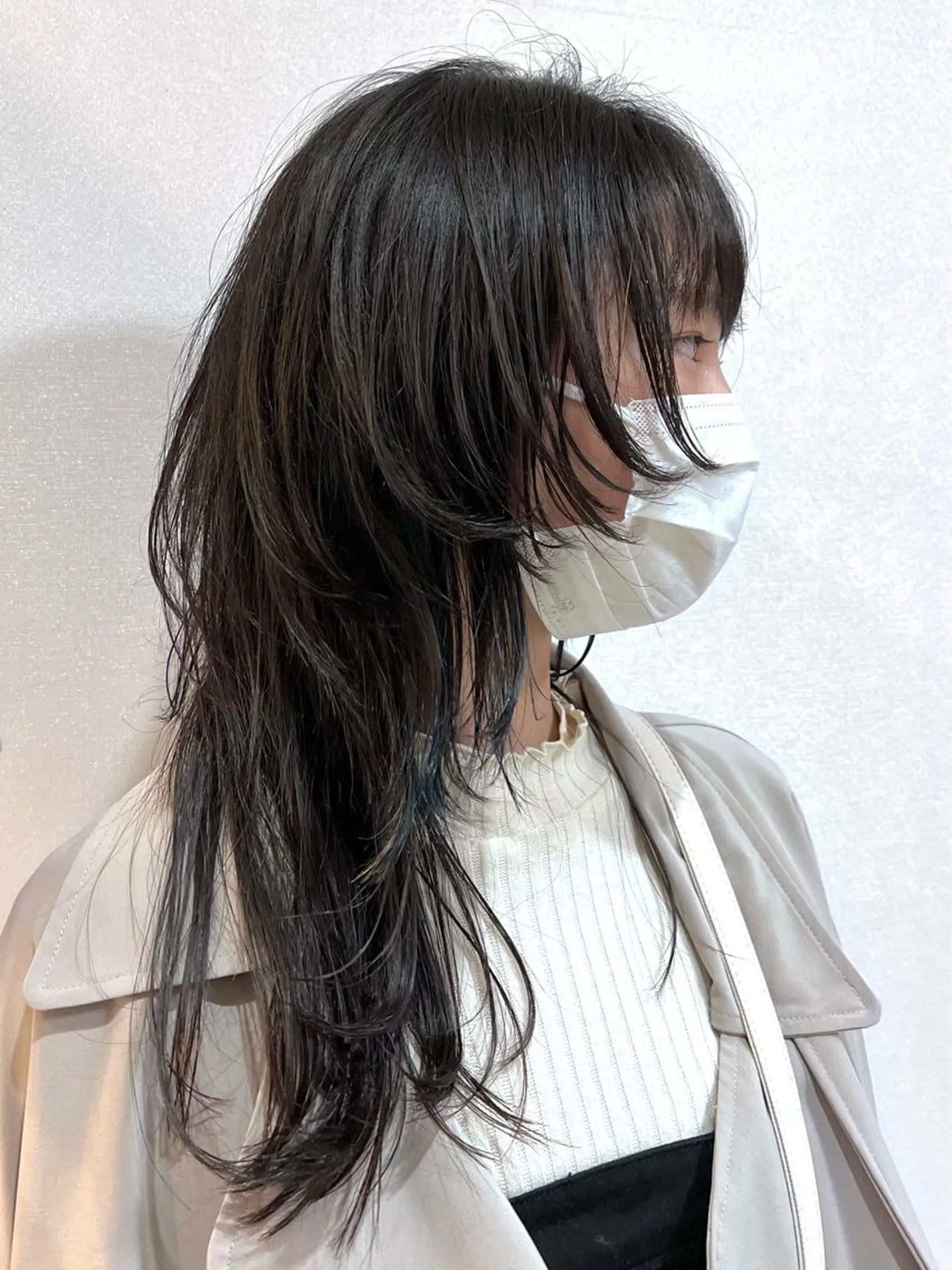 ロング カット トリートメント ハッシュ・ウルフ🐺 小顔レイヤー松山直史のヘアスタイル