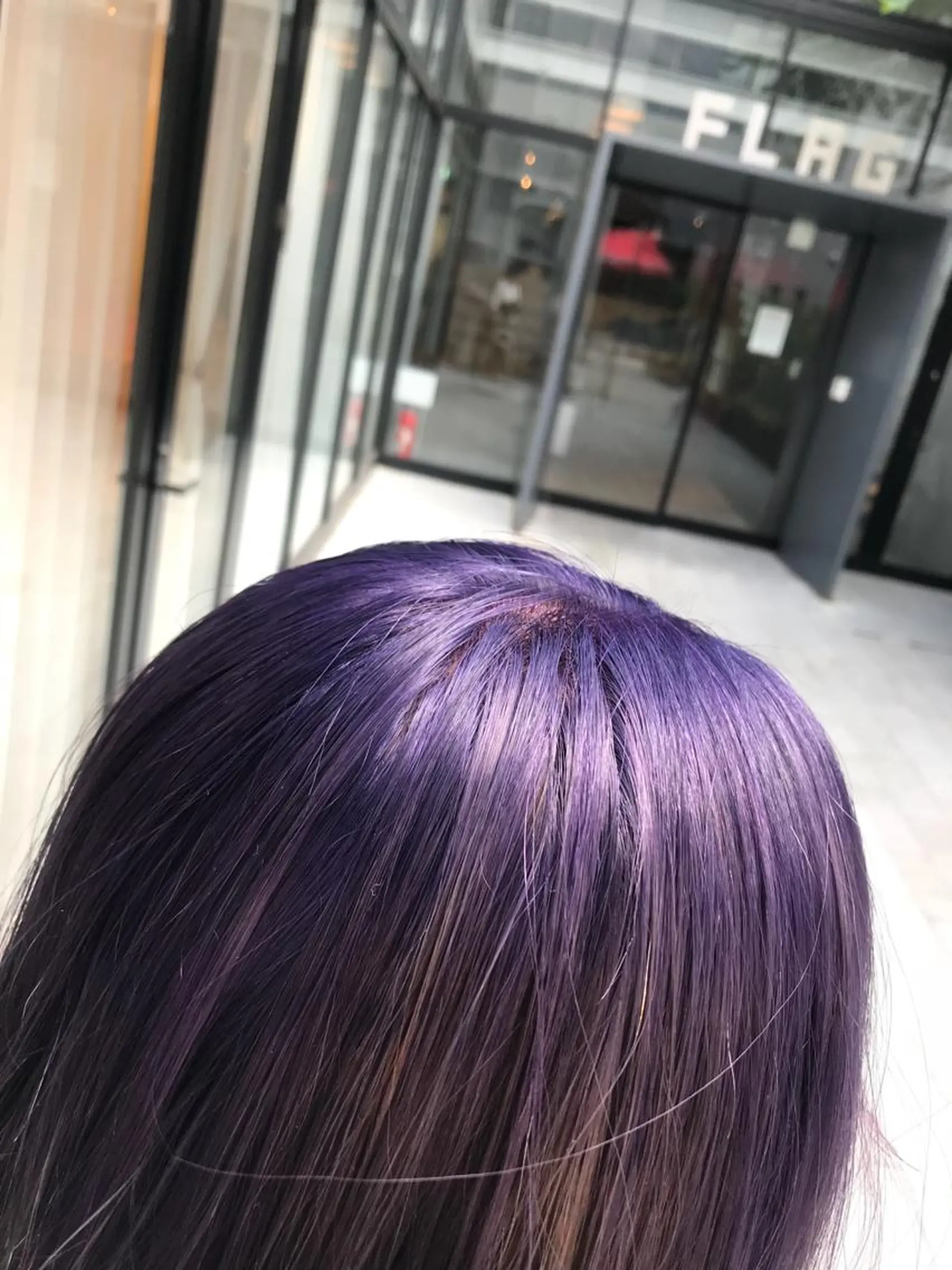 ミディアム ヘアカラー サイレント美容師 アイリィのヘアスタイル