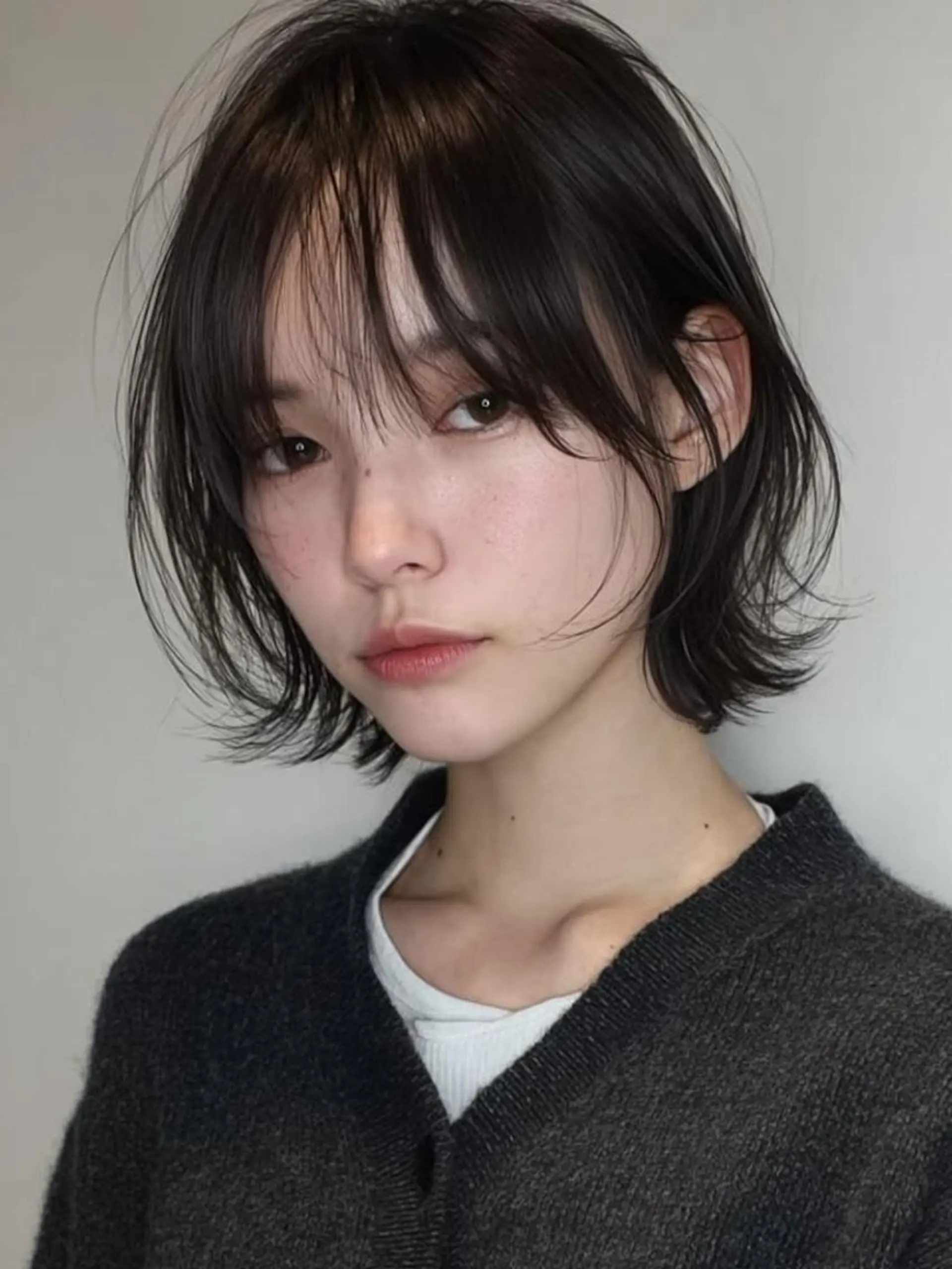 カラー ショート カット ヘアカラー トリートメント 🎀韓国レイヤー YURINA🎀のヘアスタイル