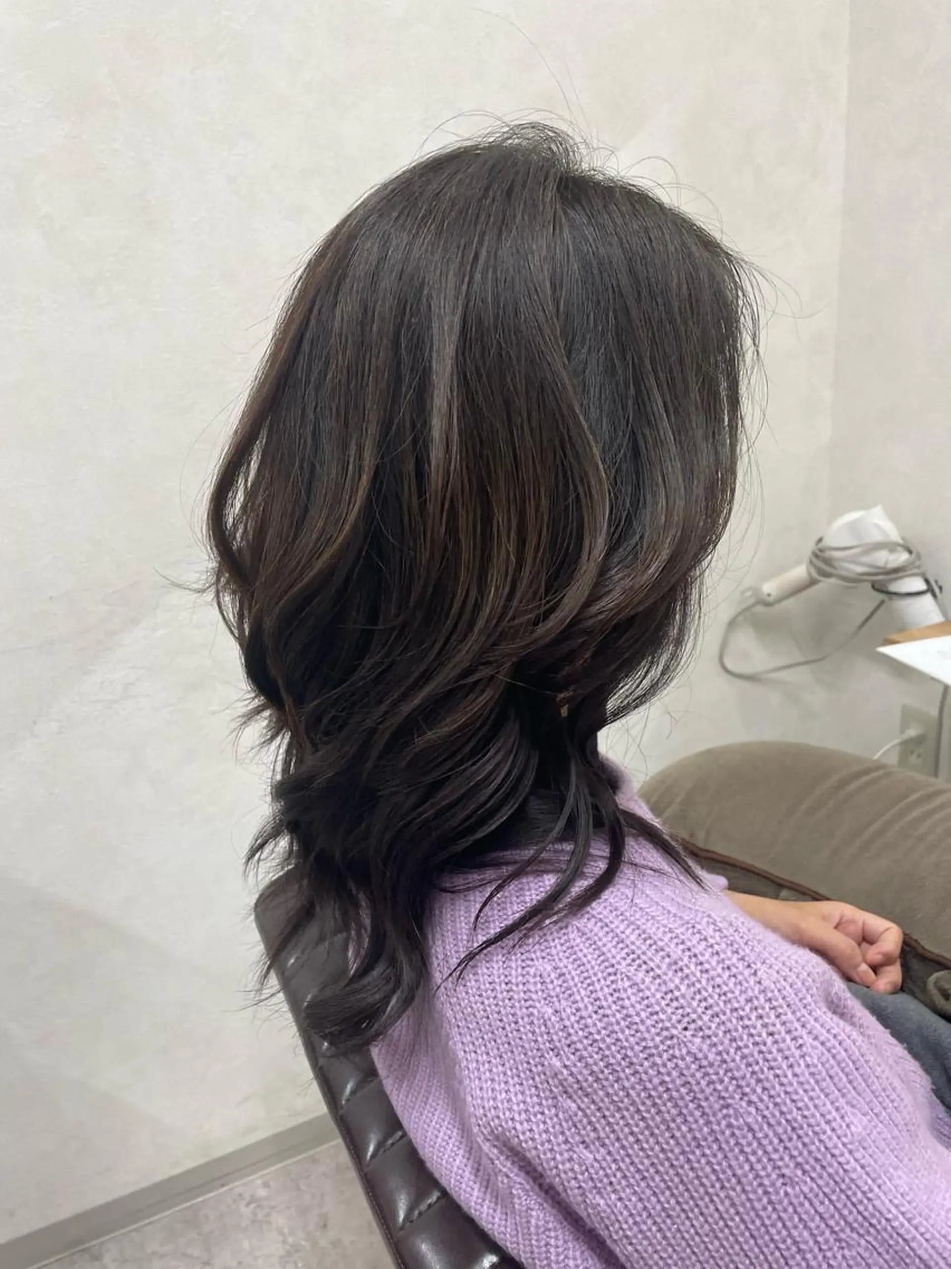 セミロング 骨格、カラー診断士 ✂️淡中円花のヘアスタイル