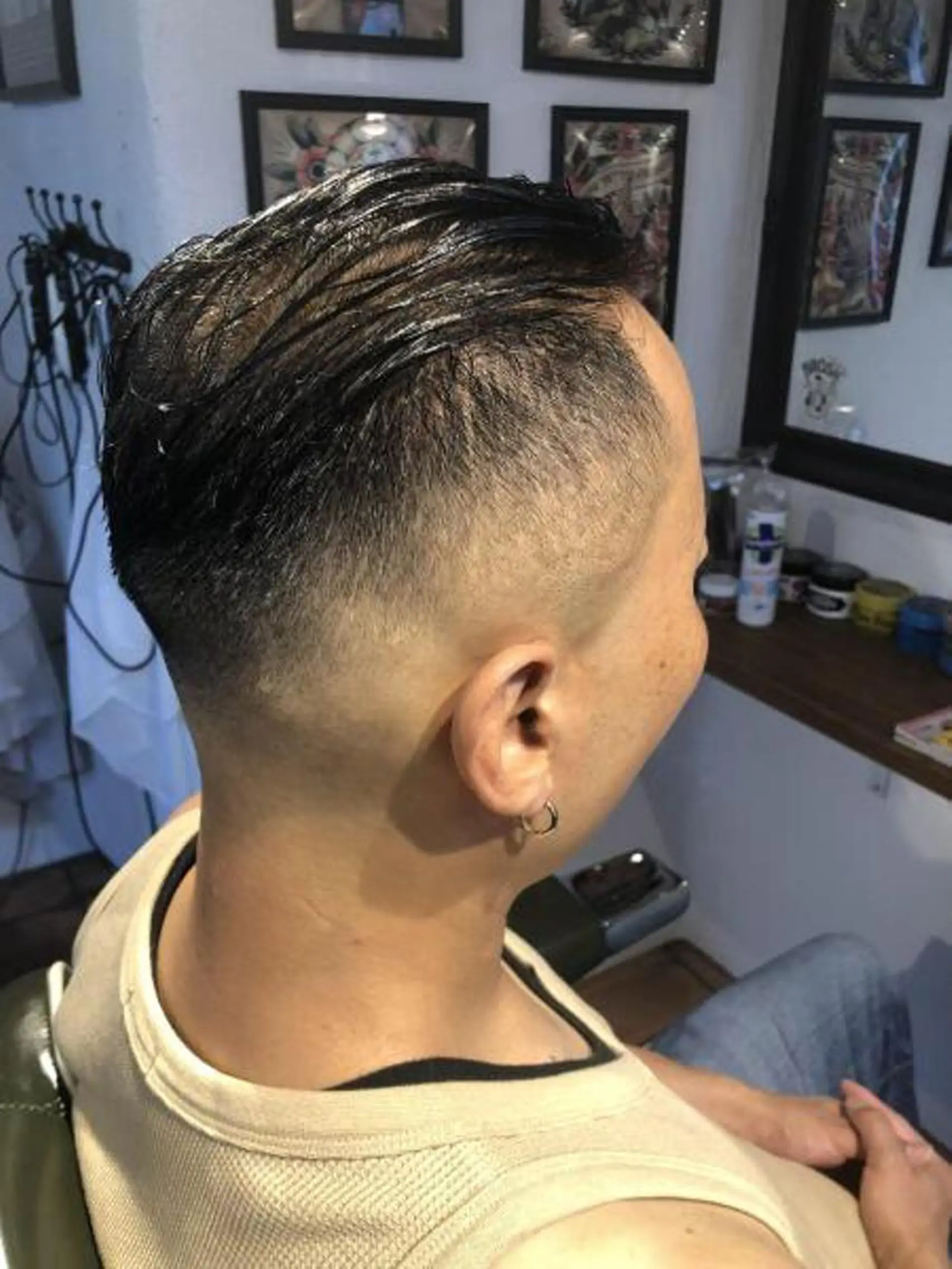 ショート メンズ カット 冨士川 英樹のヘアスタイル