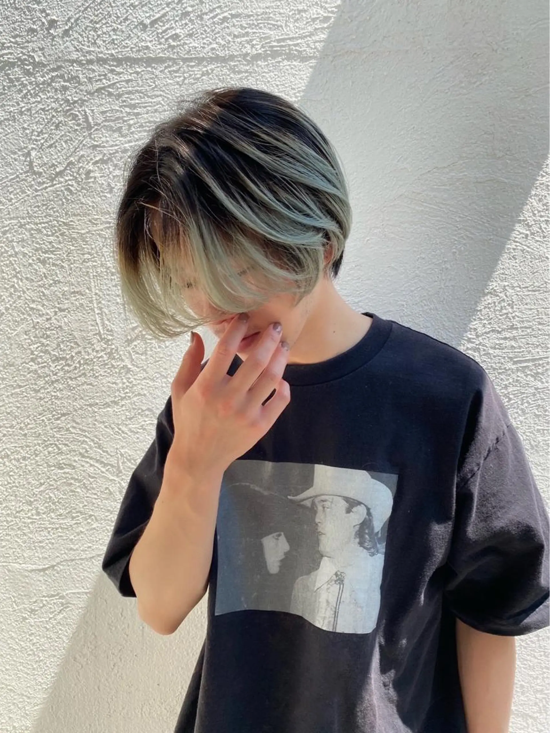 メンズ パーマ、髪質改善 菊地美月のヘアスタイル