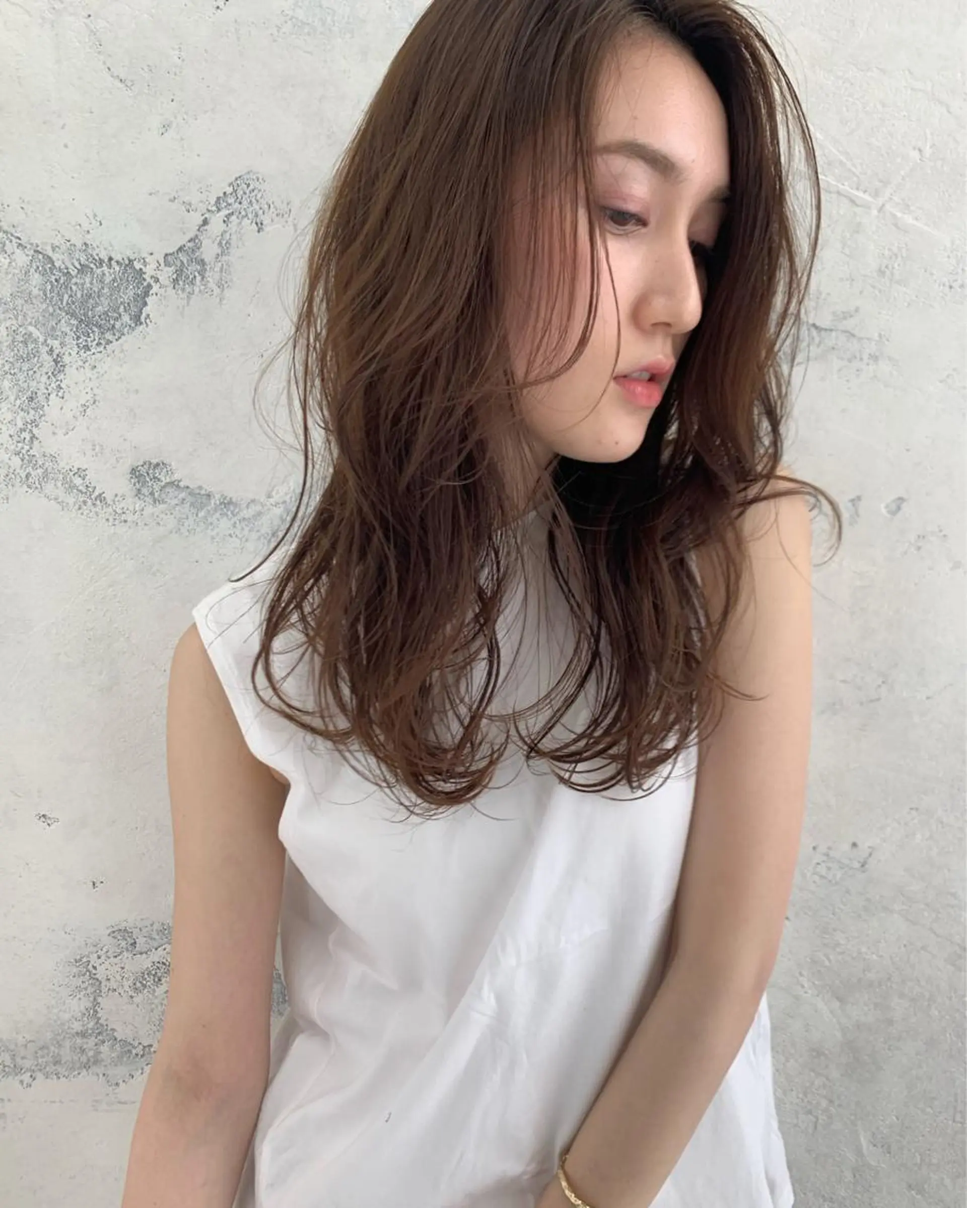 セミロング カラー パーマ ヘアアレンジ 髪質改善支持率 No. 1✨mayuのヘアスタイル