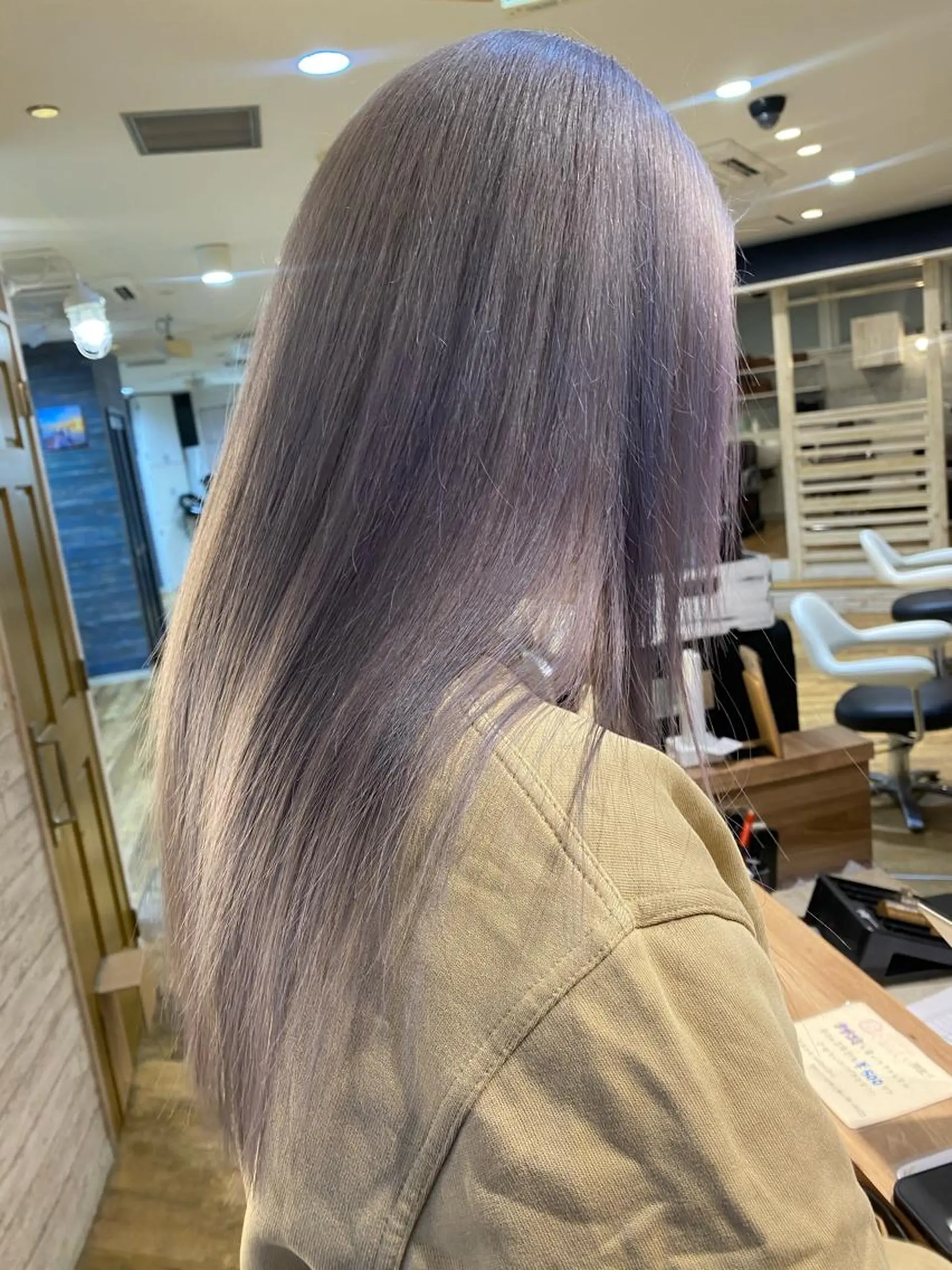 ロング カラー ハイトーン/ウルフ/ ボブ/増田のヘアスタイル