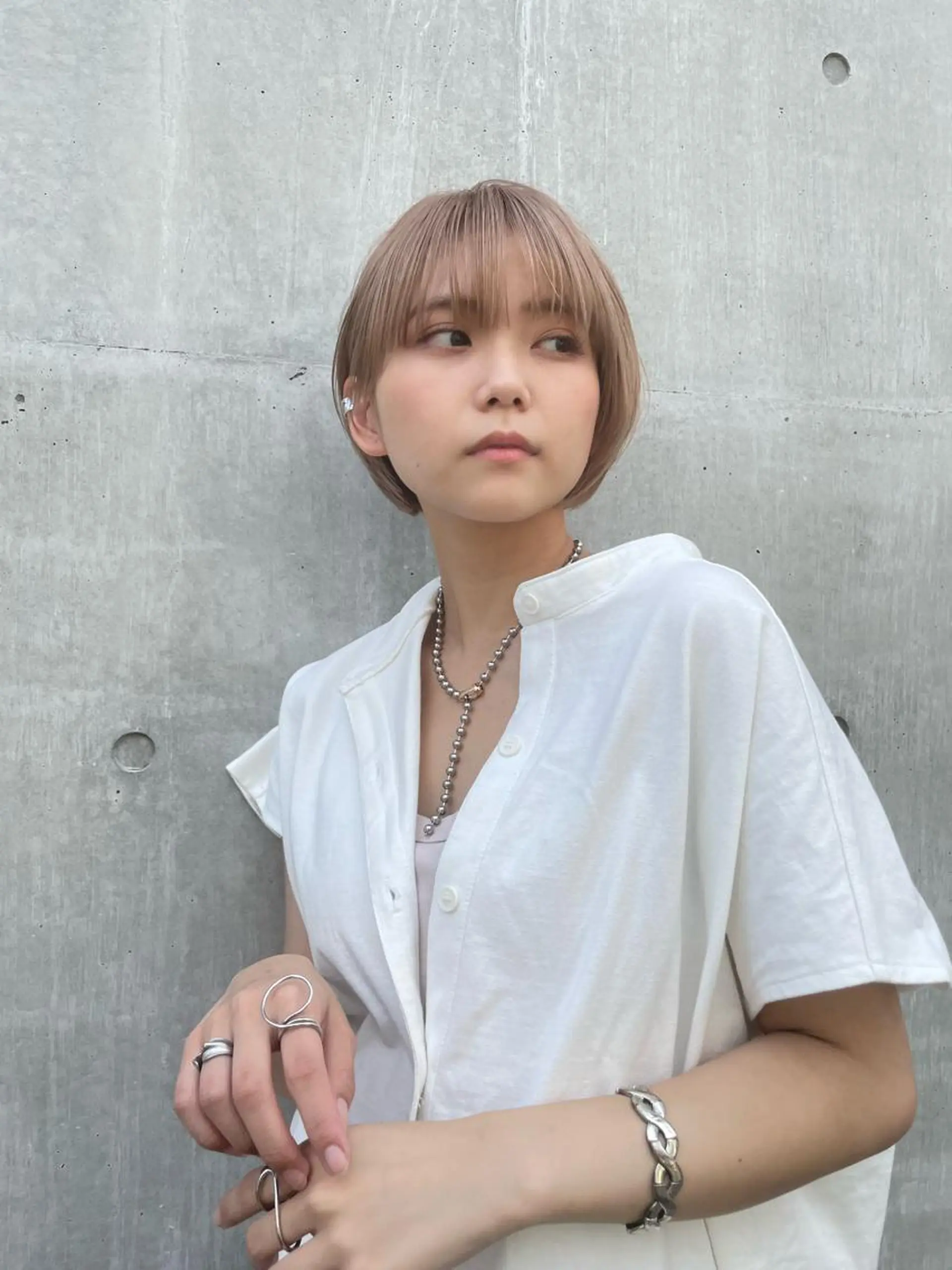 ショート ショートボブ ボブ ショートヘア mee.表参道所属・ボブ/ショート /パーマ/shinのヘアスタイル