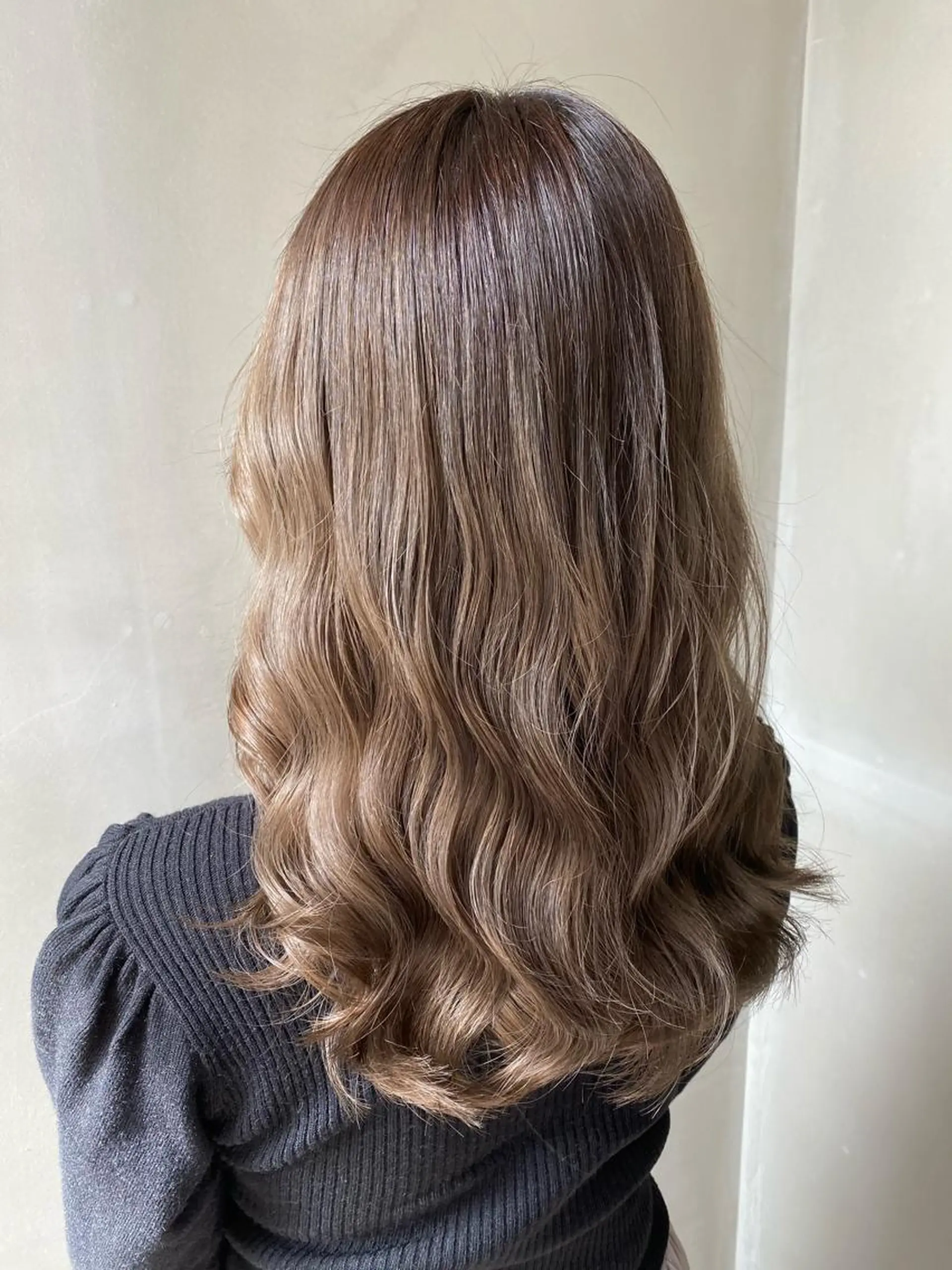 カラー ベージュカラー ミルクティーベージュ 【副店長】DAYS 2nd 久木山湧也のヘアスタイル