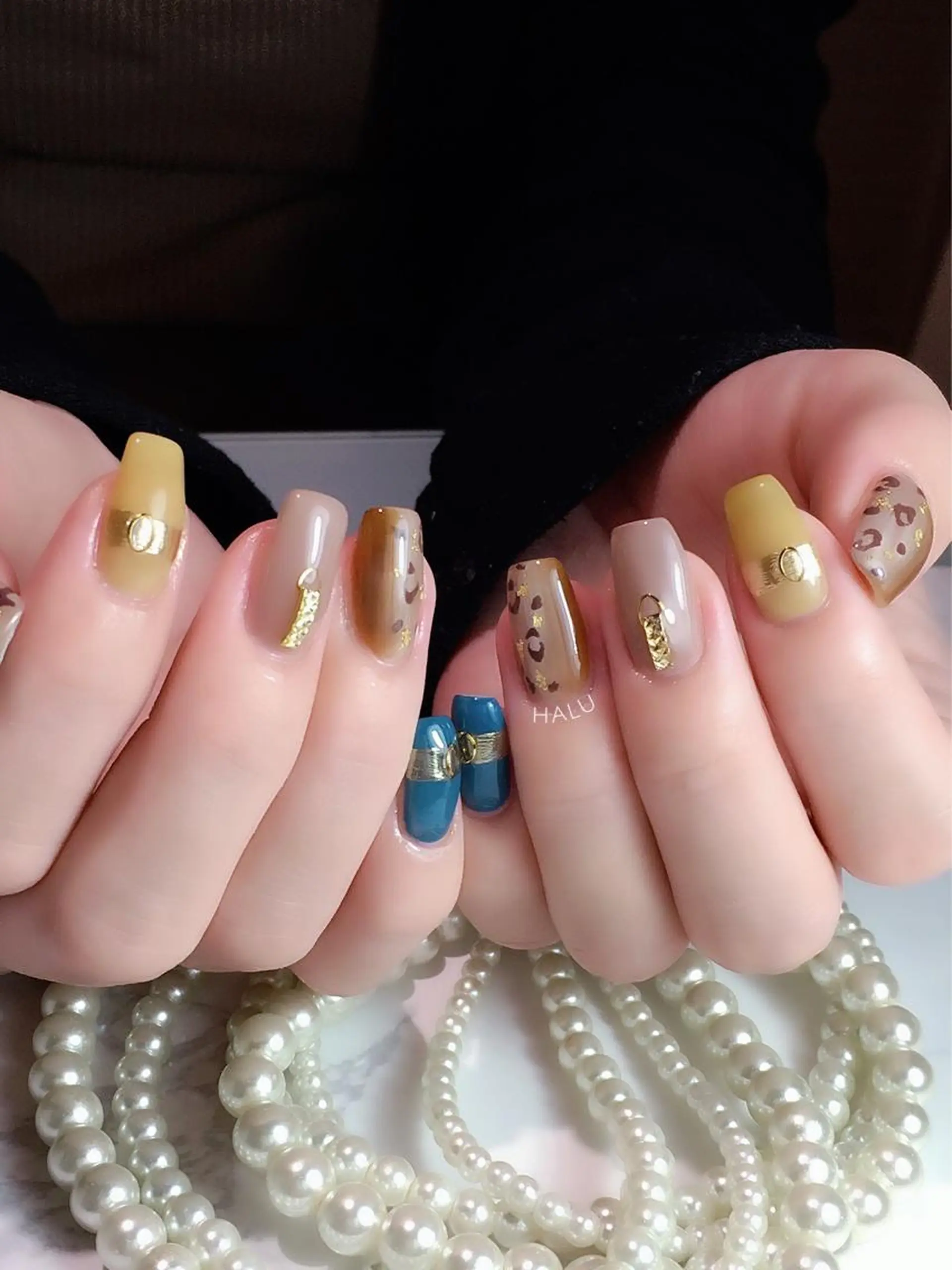 ネイル アニマル柄 HALU ハルのネイルデザイン