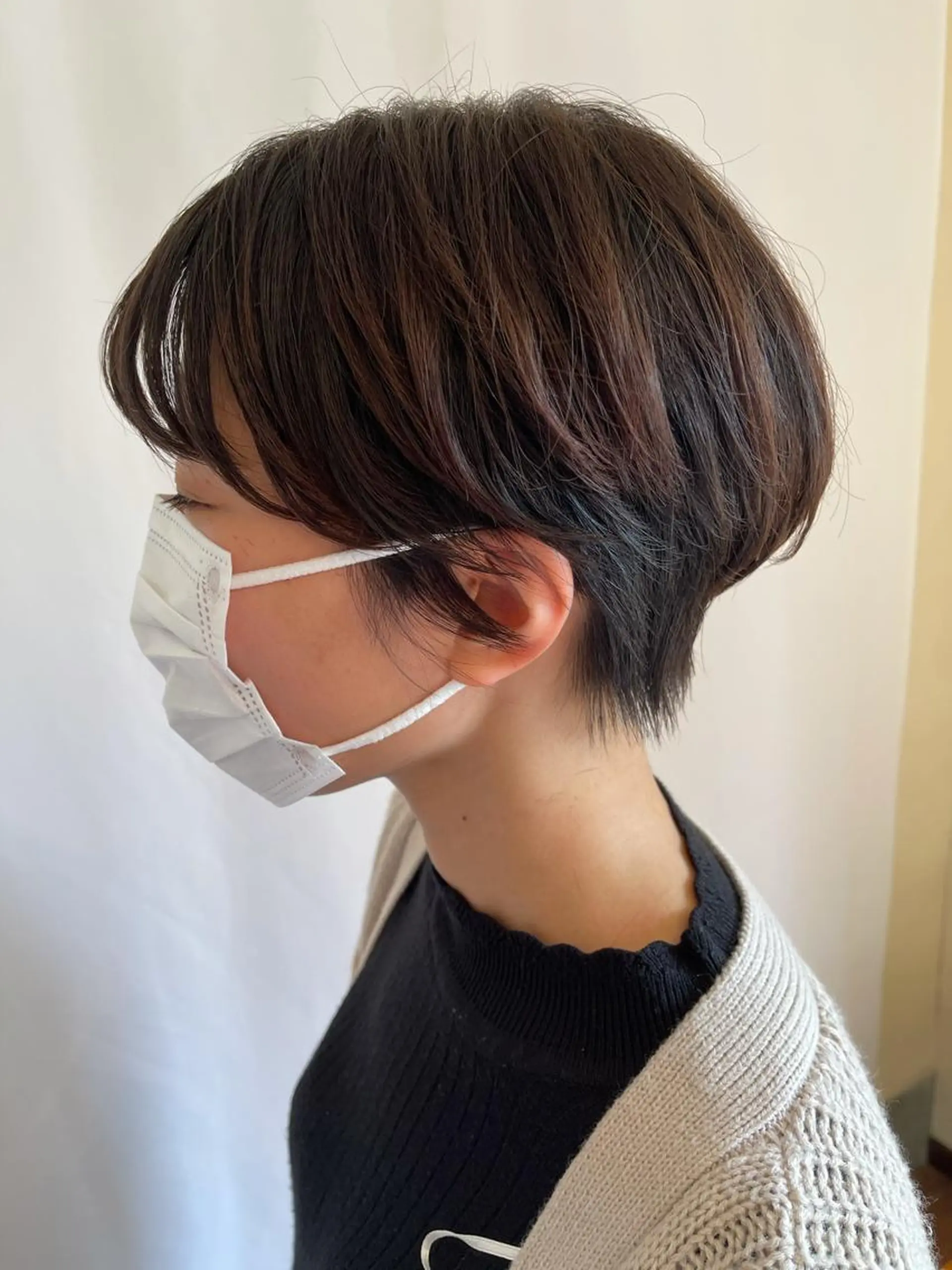 ショート くびれヘア ショートヘア 血分 優人のヘアスタイル