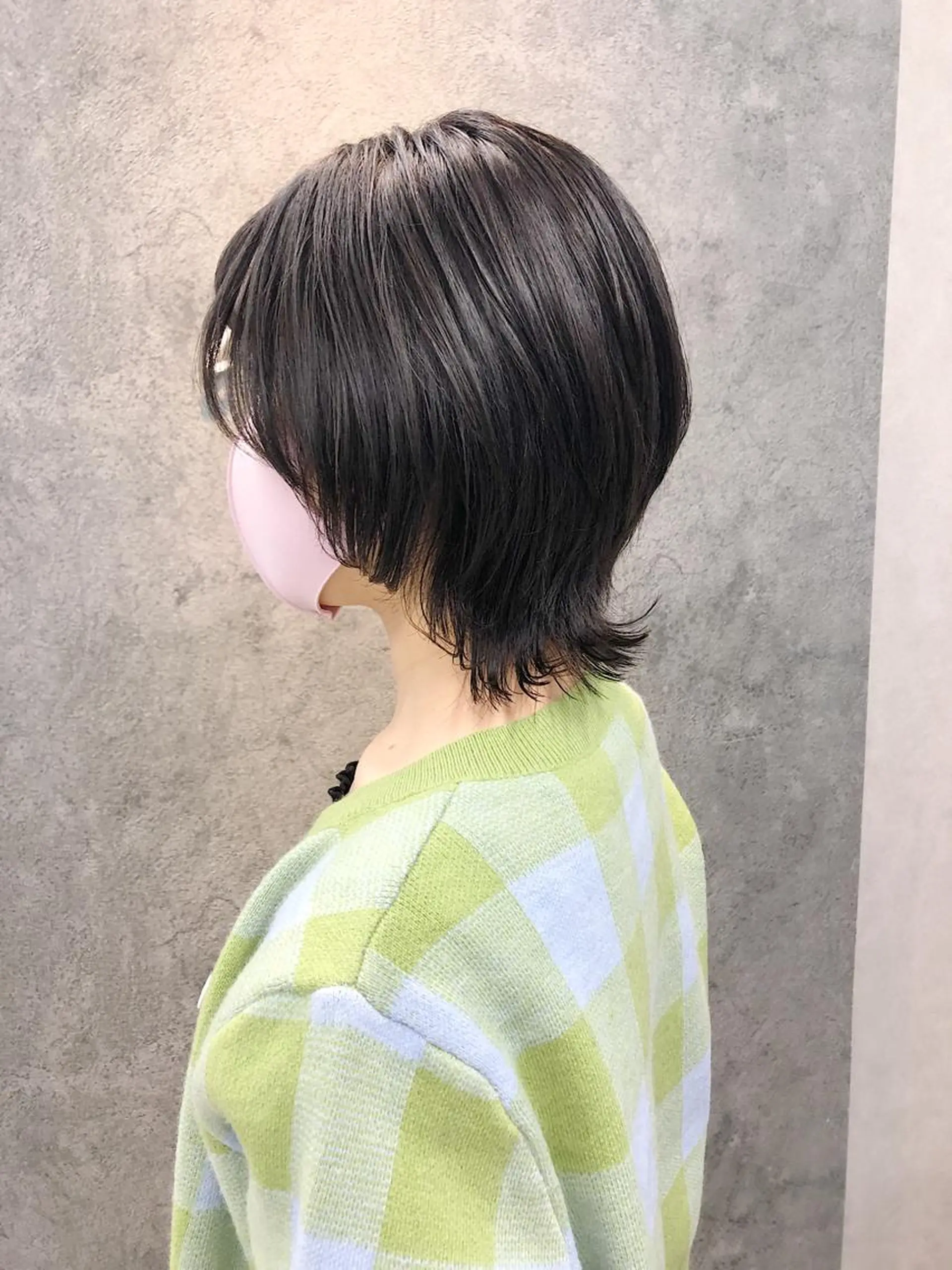 ショート アッシュ ウルフカット カット ヘアカラー トリートメント 所渉/韓国レイヤー /ウルフカットのヘアスタイル
