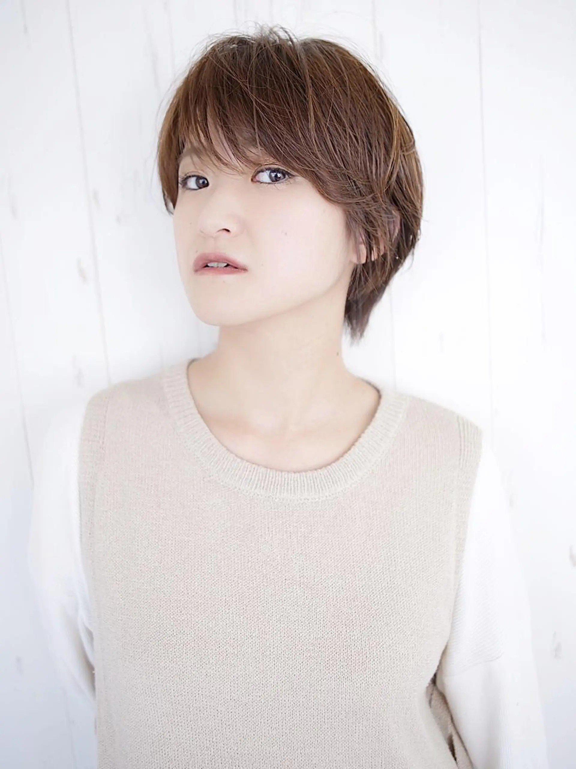 ショート カット 湯浅 了一のヘアスタイル