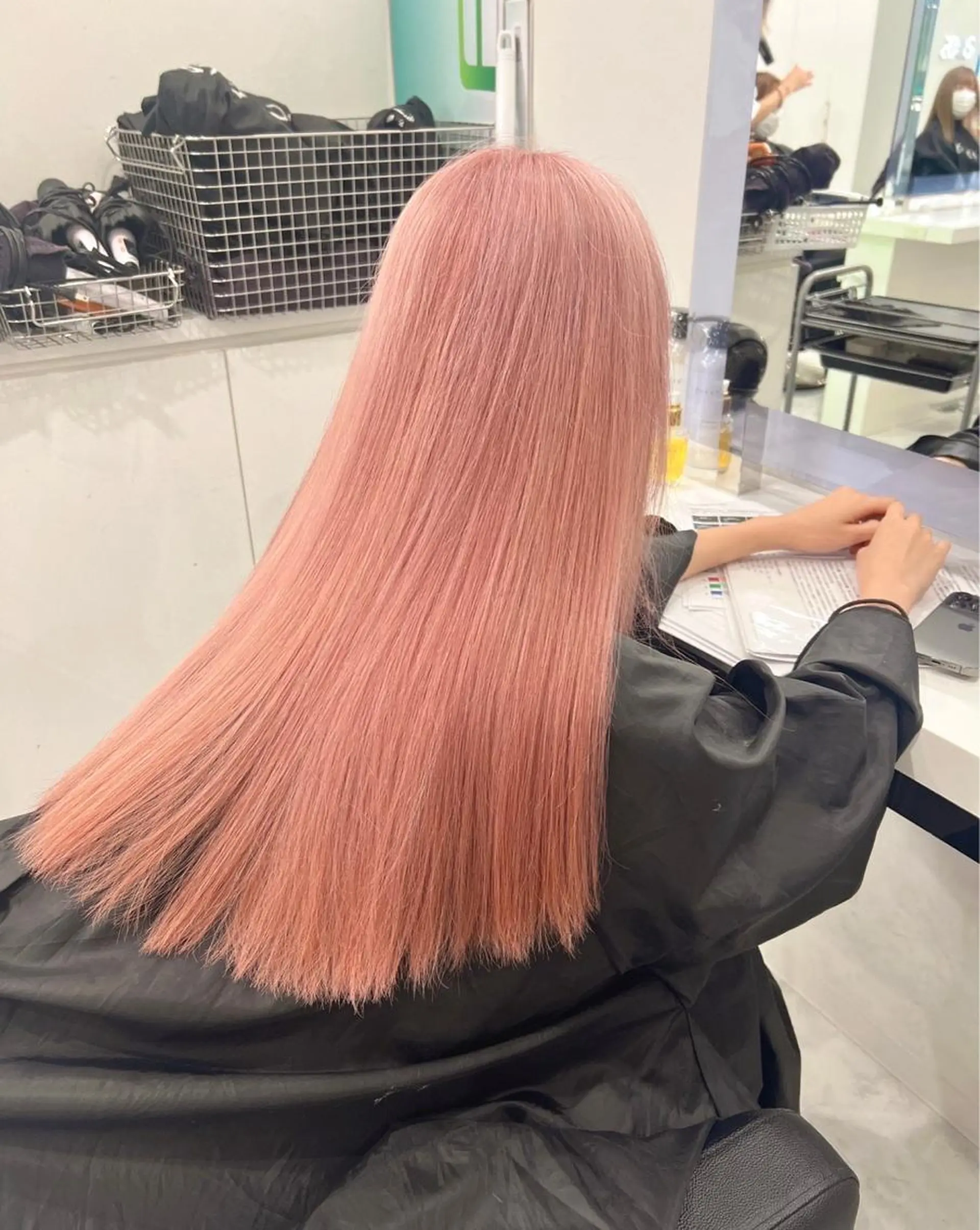 ロング コテ巻き風パーマ 🦋にこ🦋のヘアスタイル