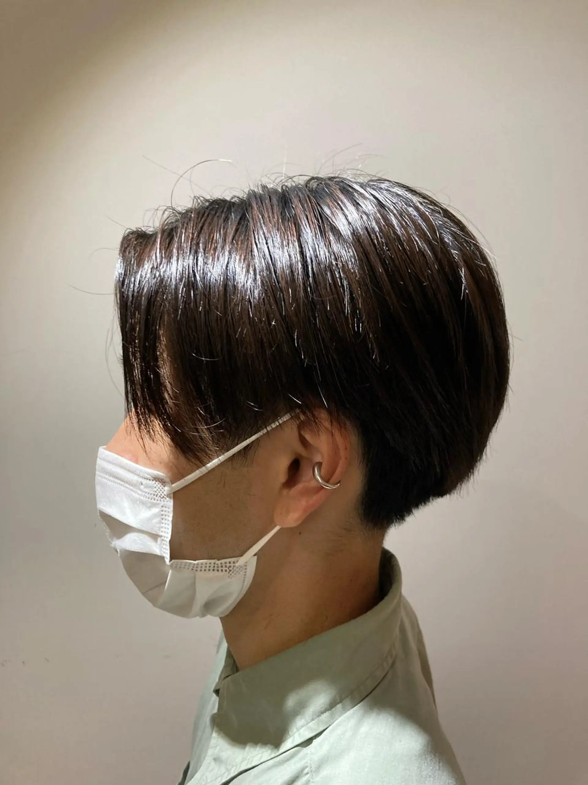 メンズ センターパート attrait Ryusukeのヘアスタイル