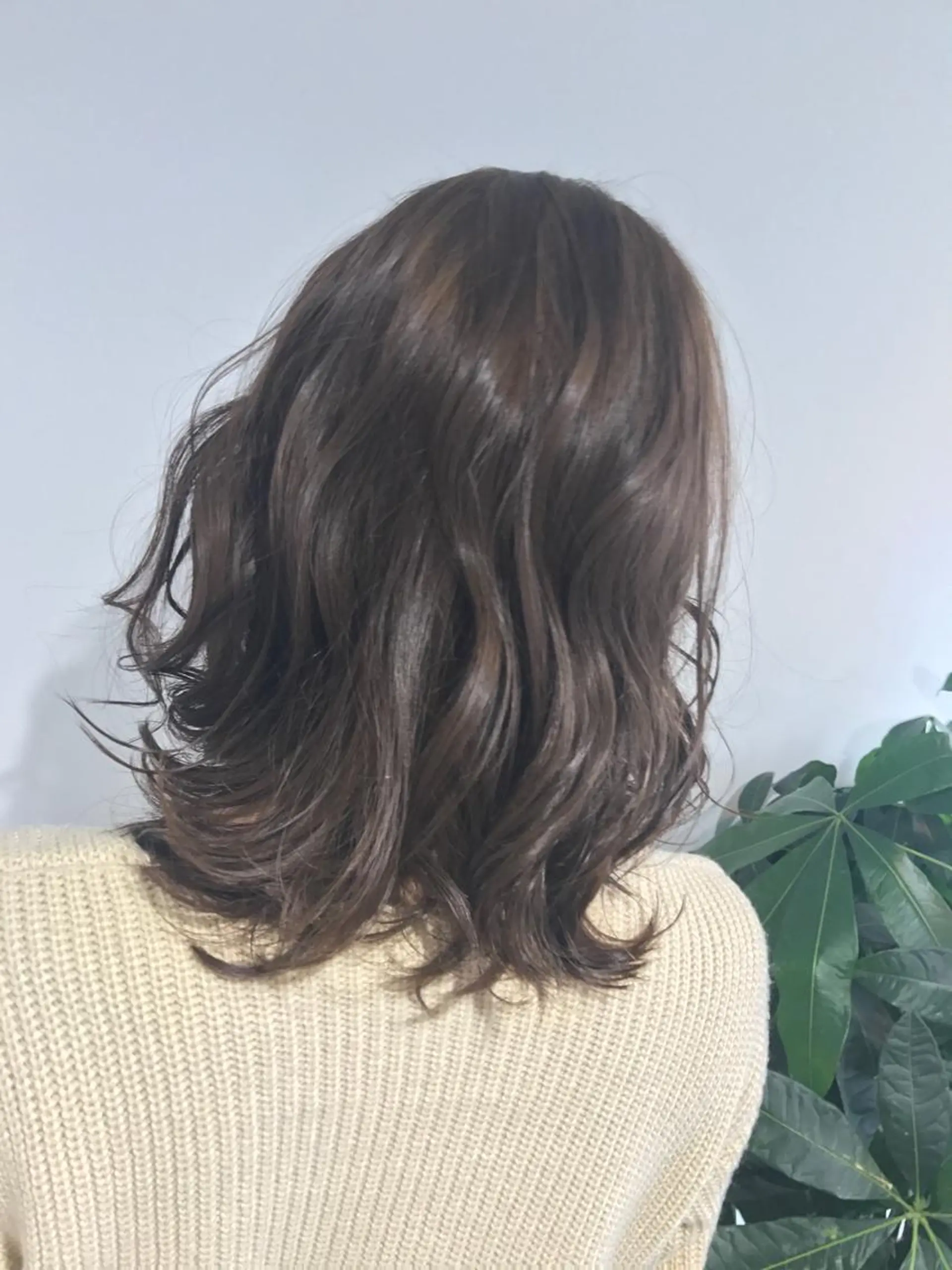 ミディアム カラー ヘアアレンジ shi hoのヘアスタイル