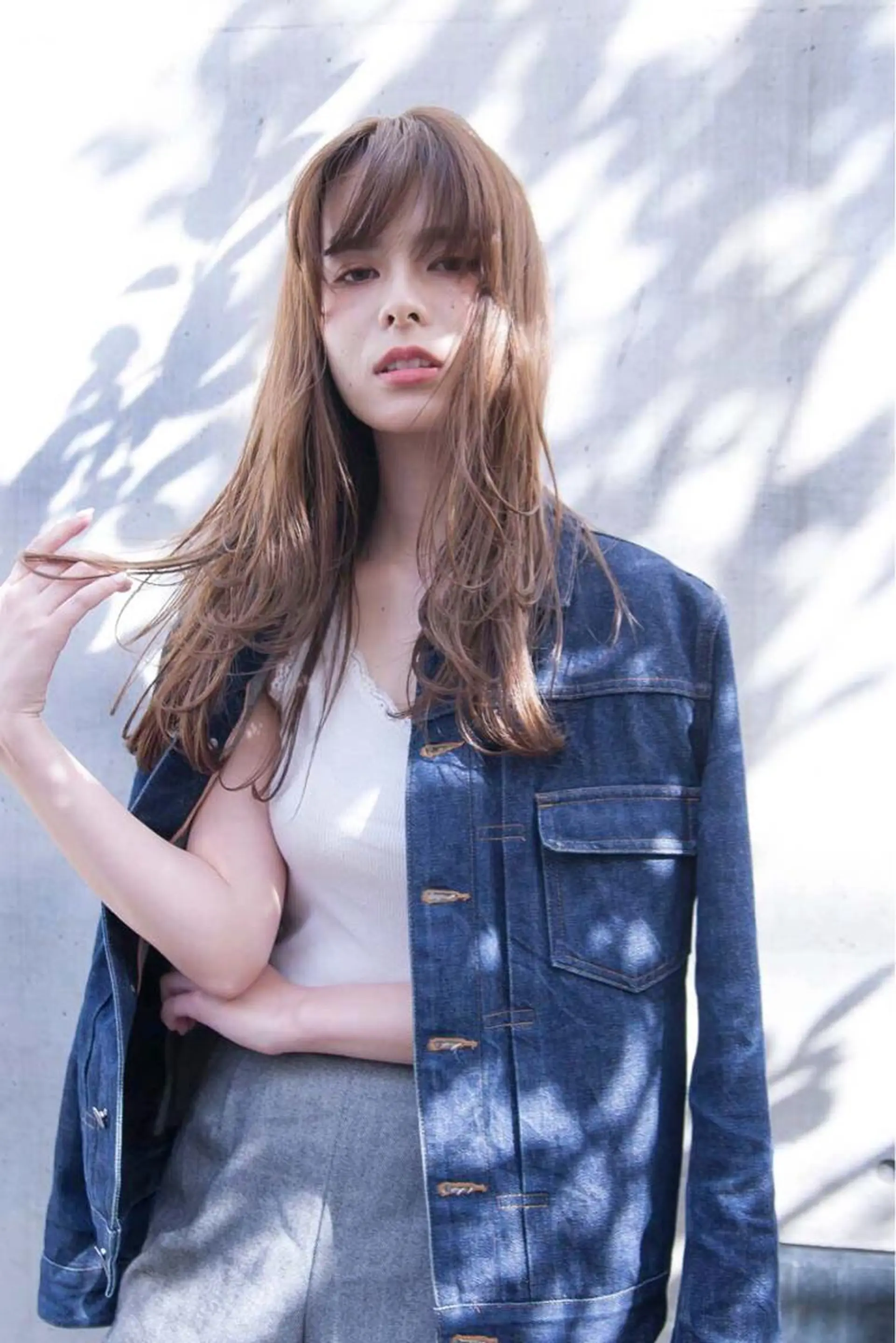 ロング カラー パーマ メンズヘア/レイヤー /ボブ山内春輝のヘアスタイル