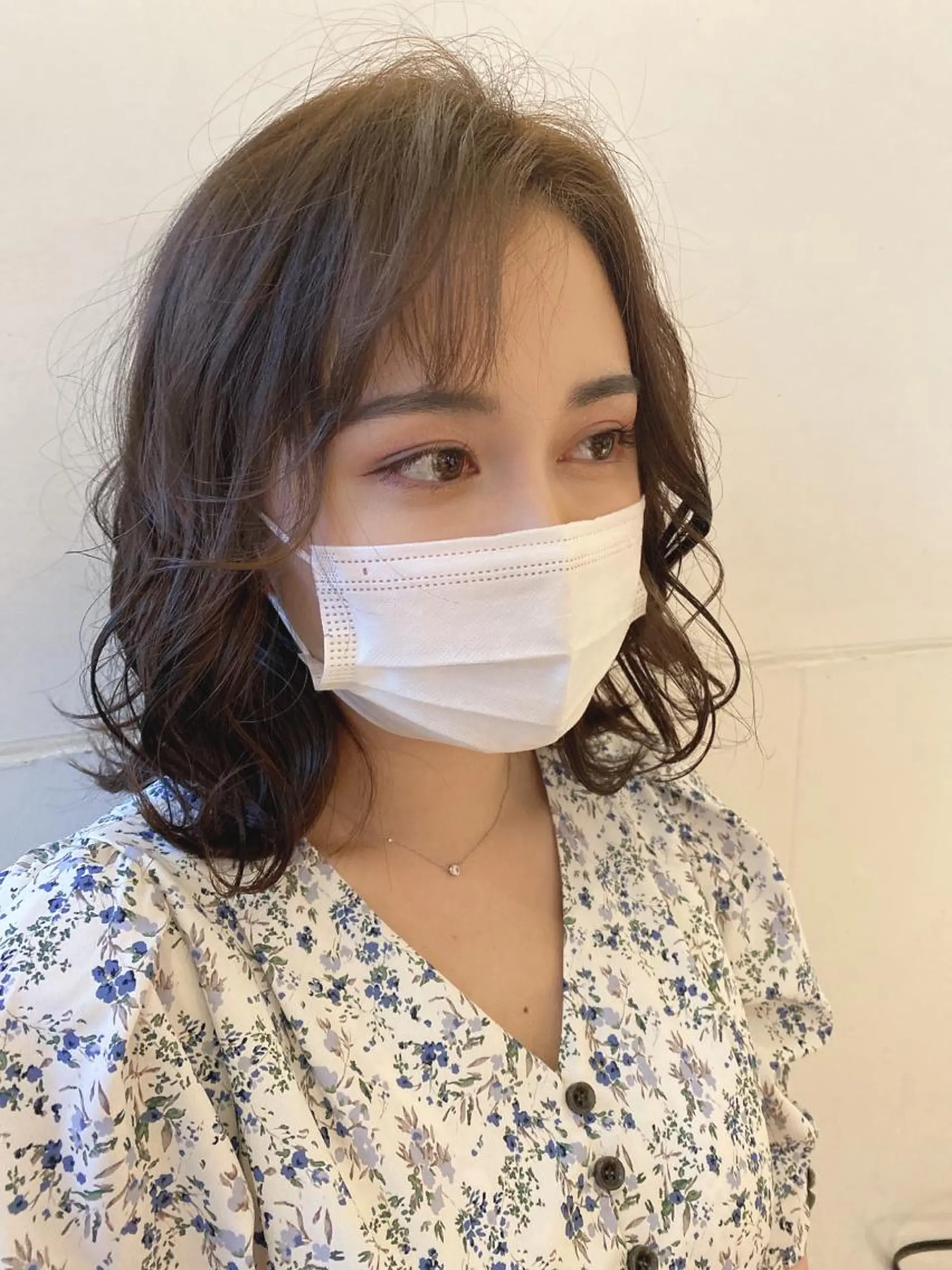 ミディアム 勝沼 佑季のヘアスタイル