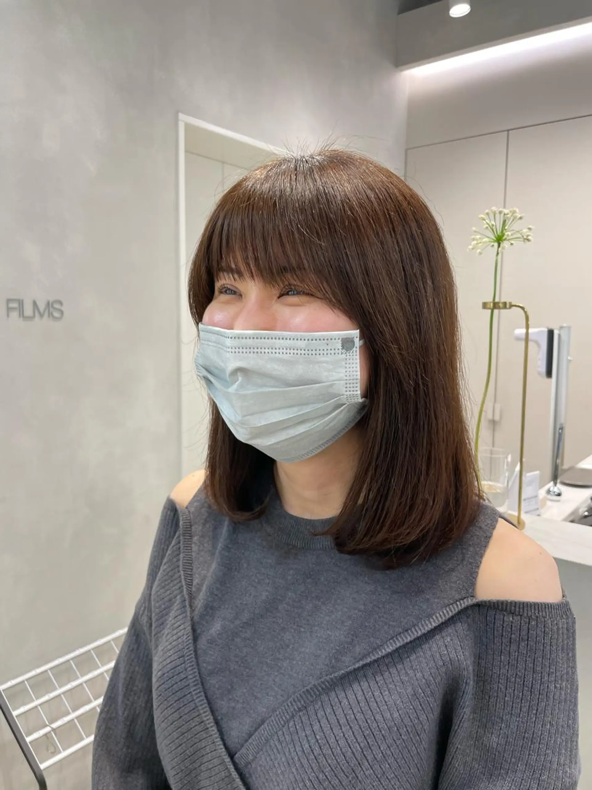 ミディアム レイヤーカット Kinoのヘアスタイル