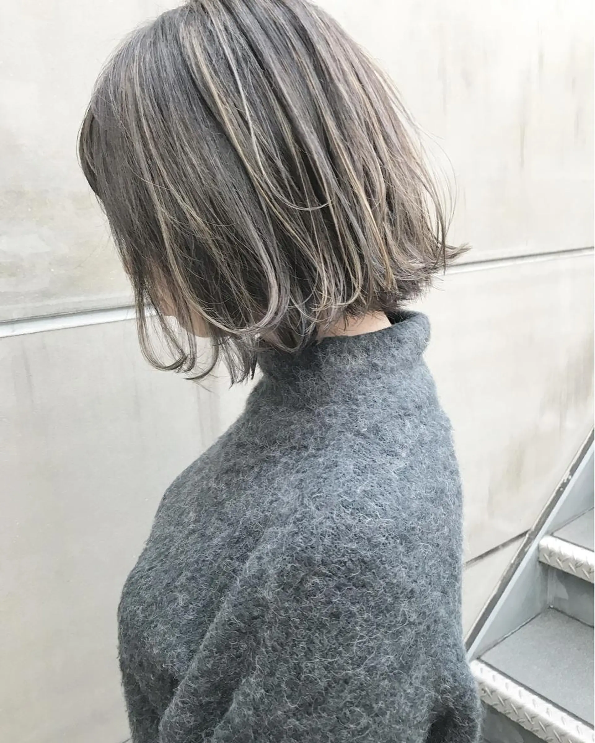 ショート カラー バレイヤージュ ブリーチ デザインカラー ハイライトカラー ハイライト 【渋谷で人気】艶髪× 髪質改善/ツヤカラーのヘアスタイル