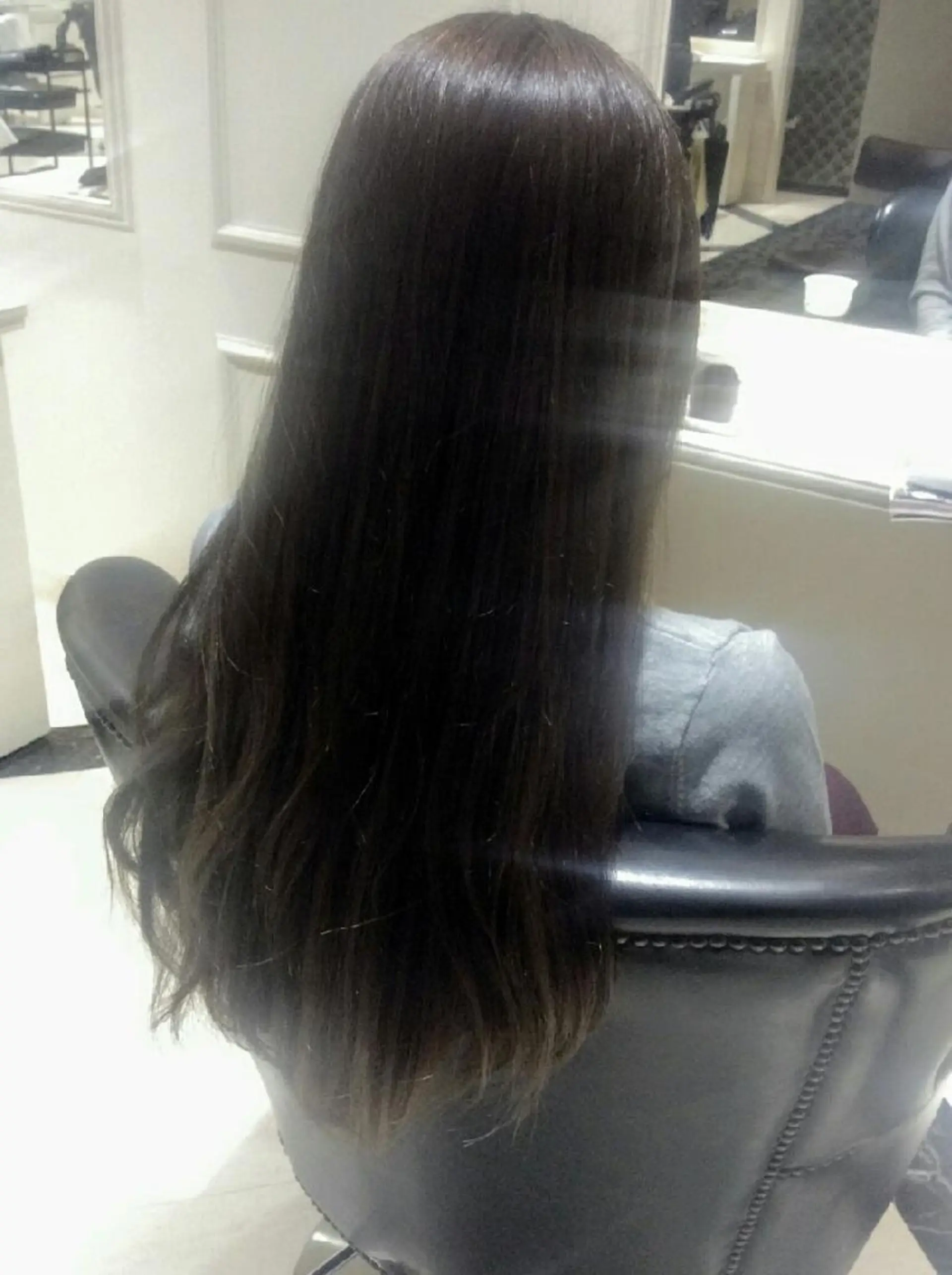 ロング カラー グレージュ ハイライトカラー ハイライト トリートメント ドゥワドフェパマル所属・畠村 美智子のヘアスタイル