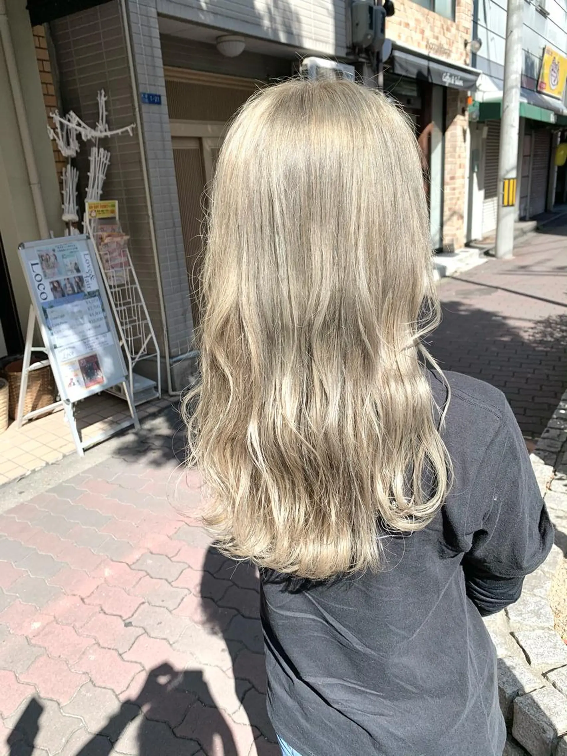 セミロング カラー 森田 尚貴のヘアスタイル