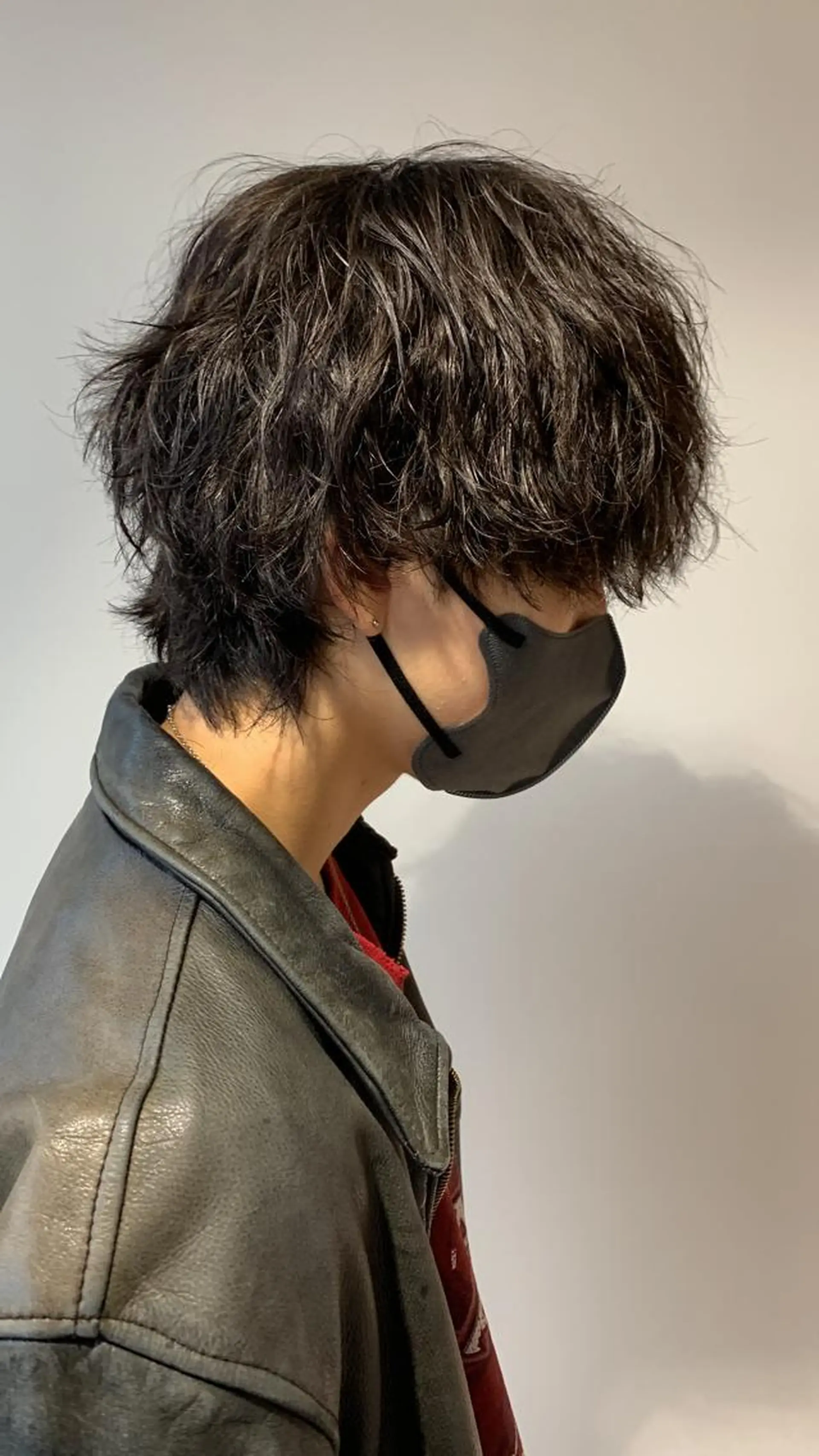 ミディアム パーマ メンズ カット パーマ 大人男髪/メンズ パーマ/hiroのヘアスタイル