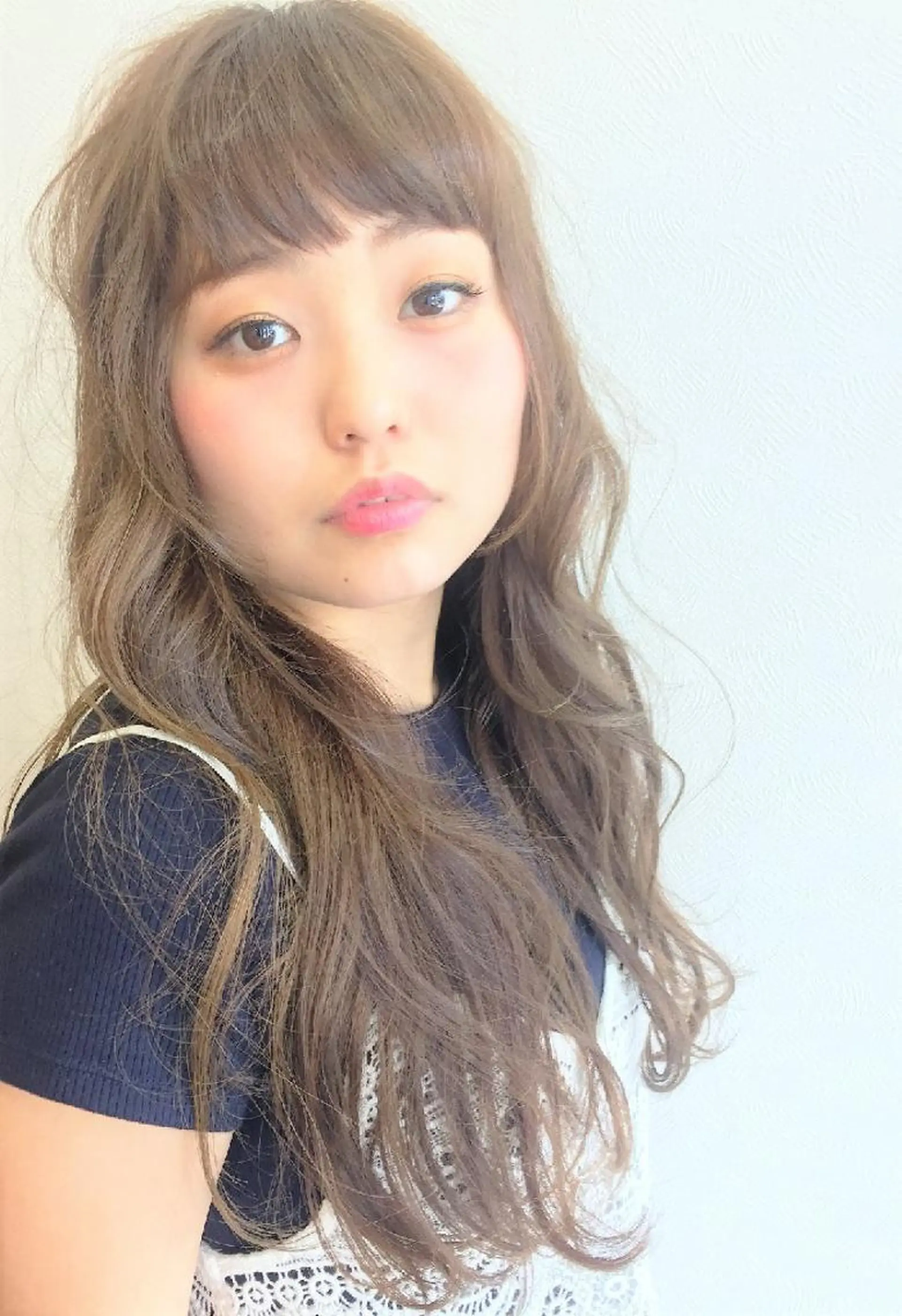 ロング カラー パーマ 本間 裕史　のヘアスタイル