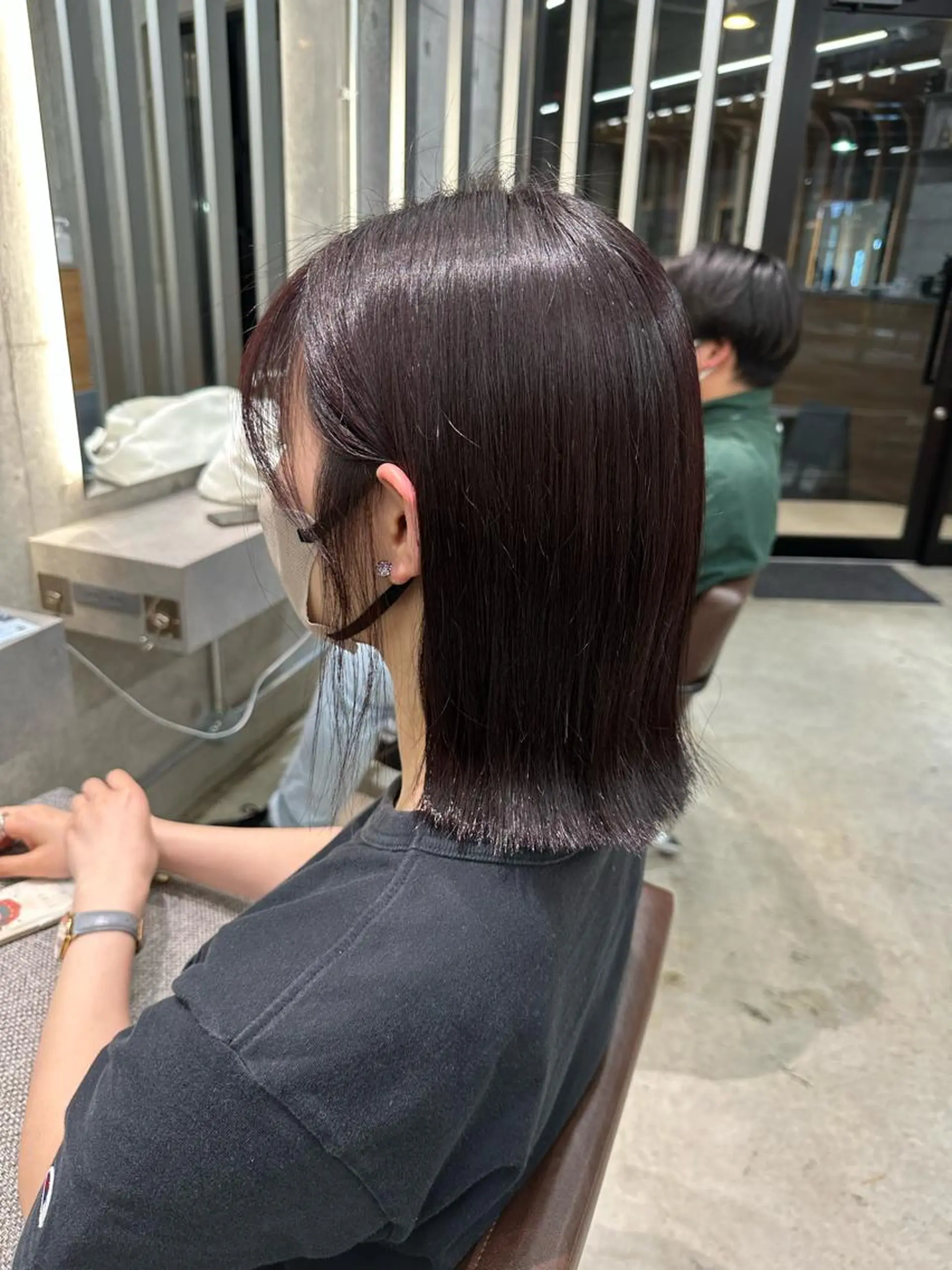 カラー タグチ アスカのヘアスタイル