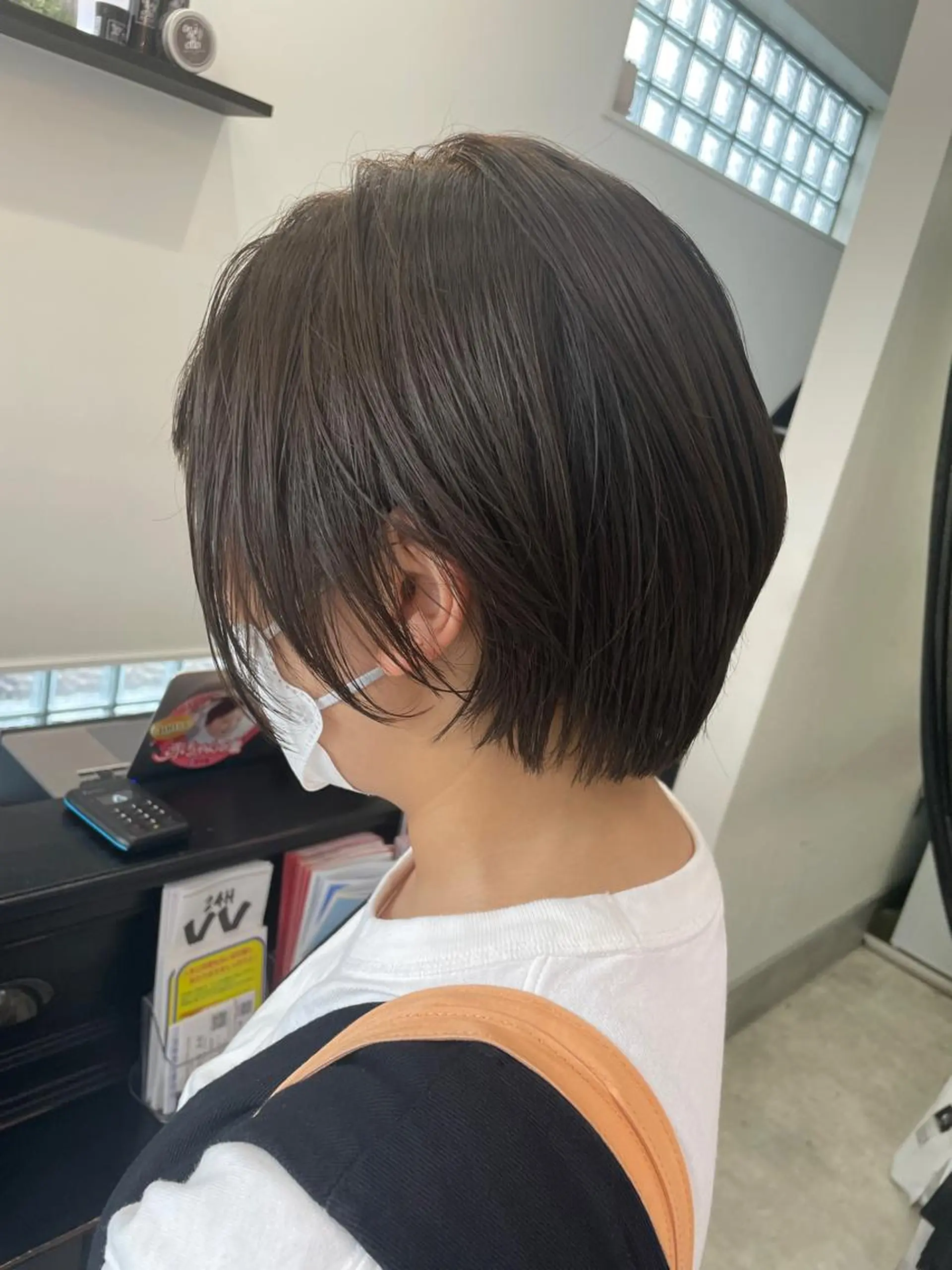 カラー 透明感カラー 河野いずみ レイヤー/ボブ 🤍のヘアスタイル
