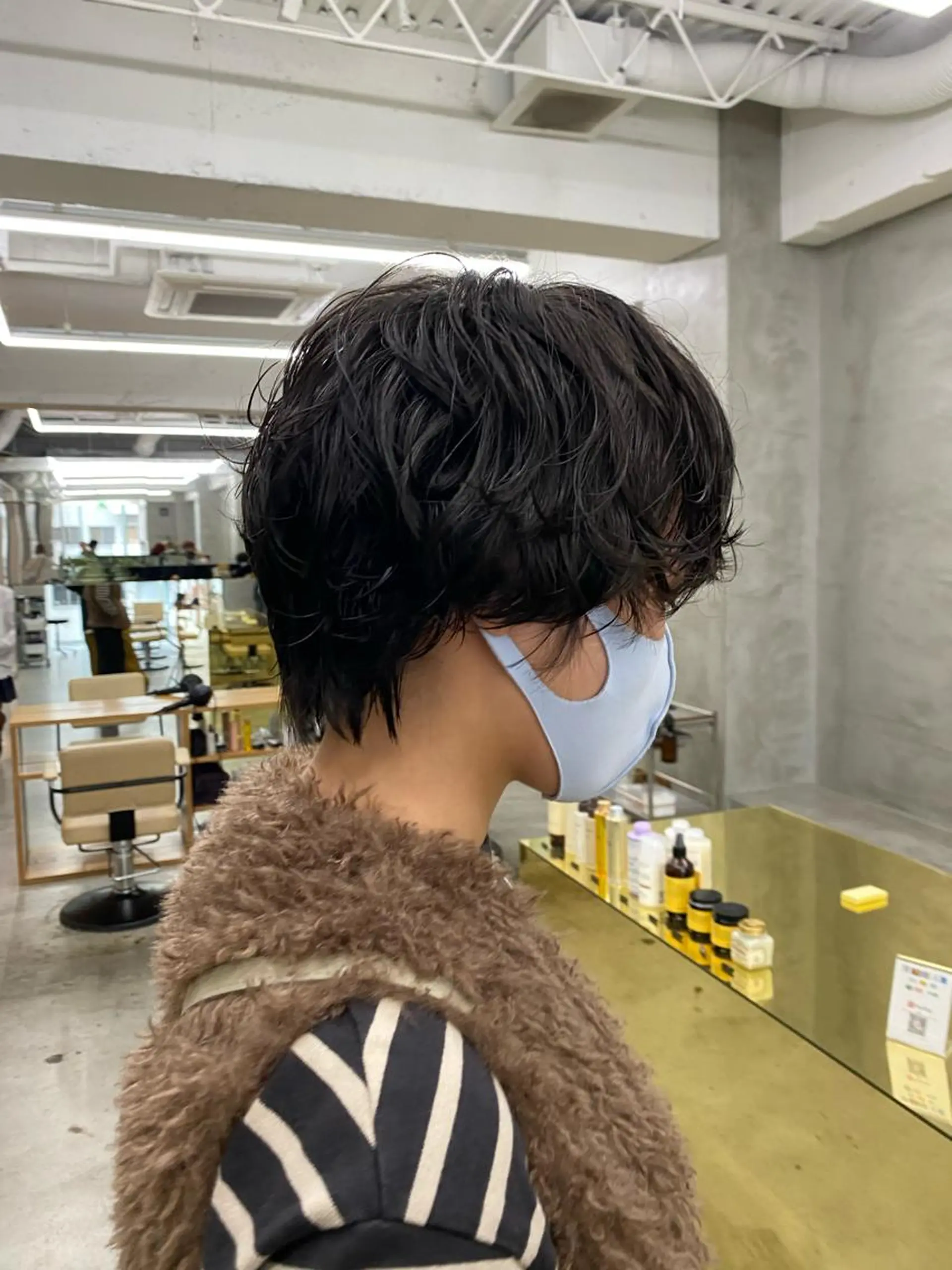 ショート カラー パーマ 無料カットモデル募集 🌱ひょうがのヘアスタイル