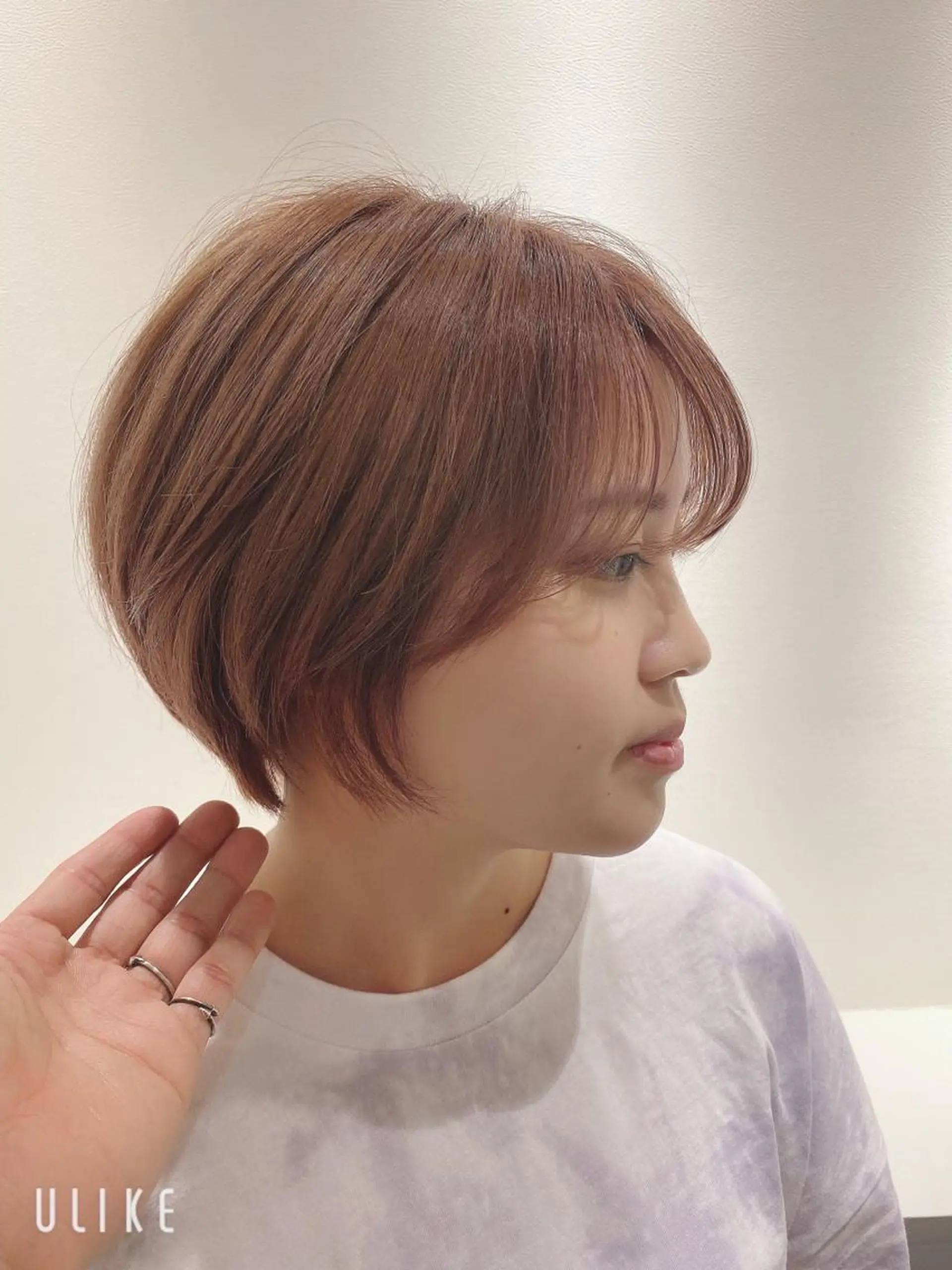 ショート 艶髪 森田/嵩士のヘアスタイル