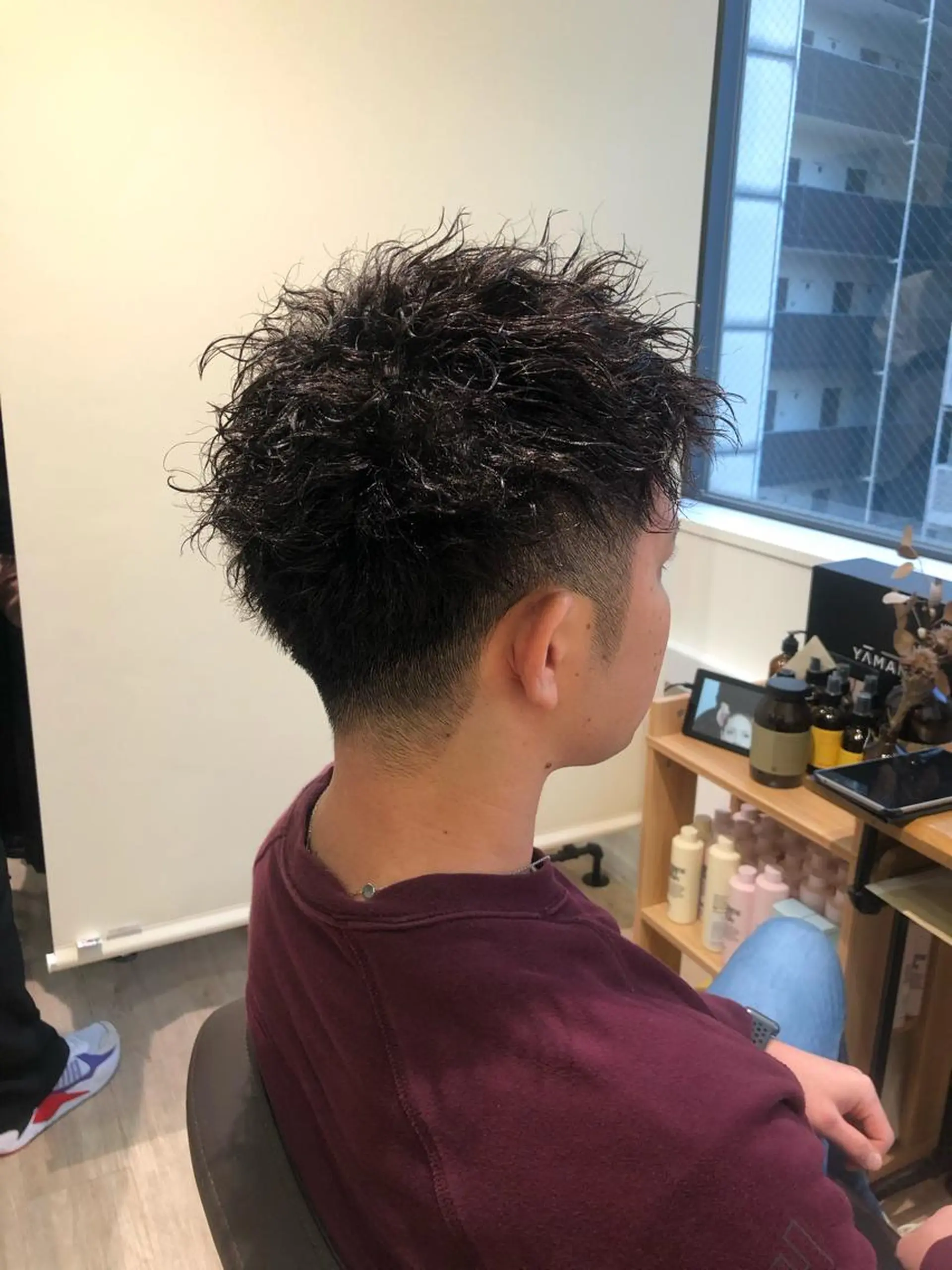 ショート 関西センターパート メンズモデル募集のヘアスタイル