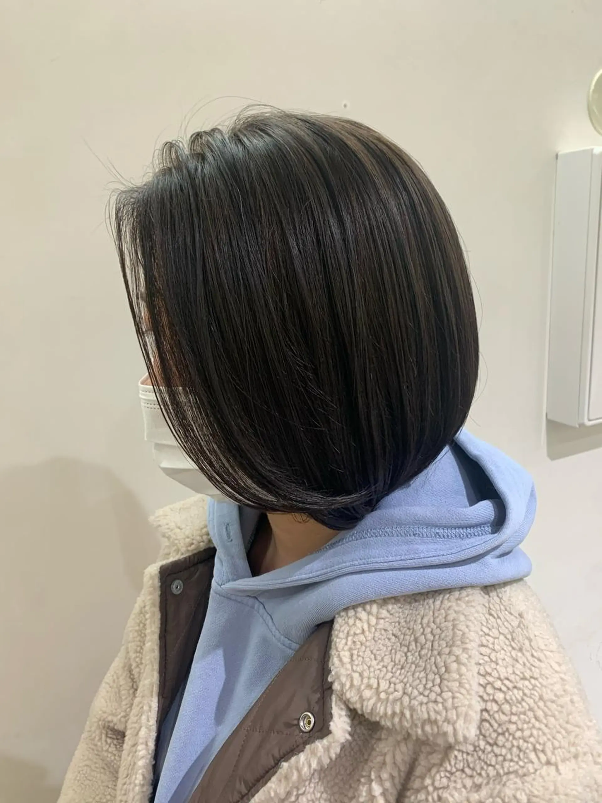 ショート デジタルパーマ🫧 韓国風ヘア🫧サクラのヘアスタイル