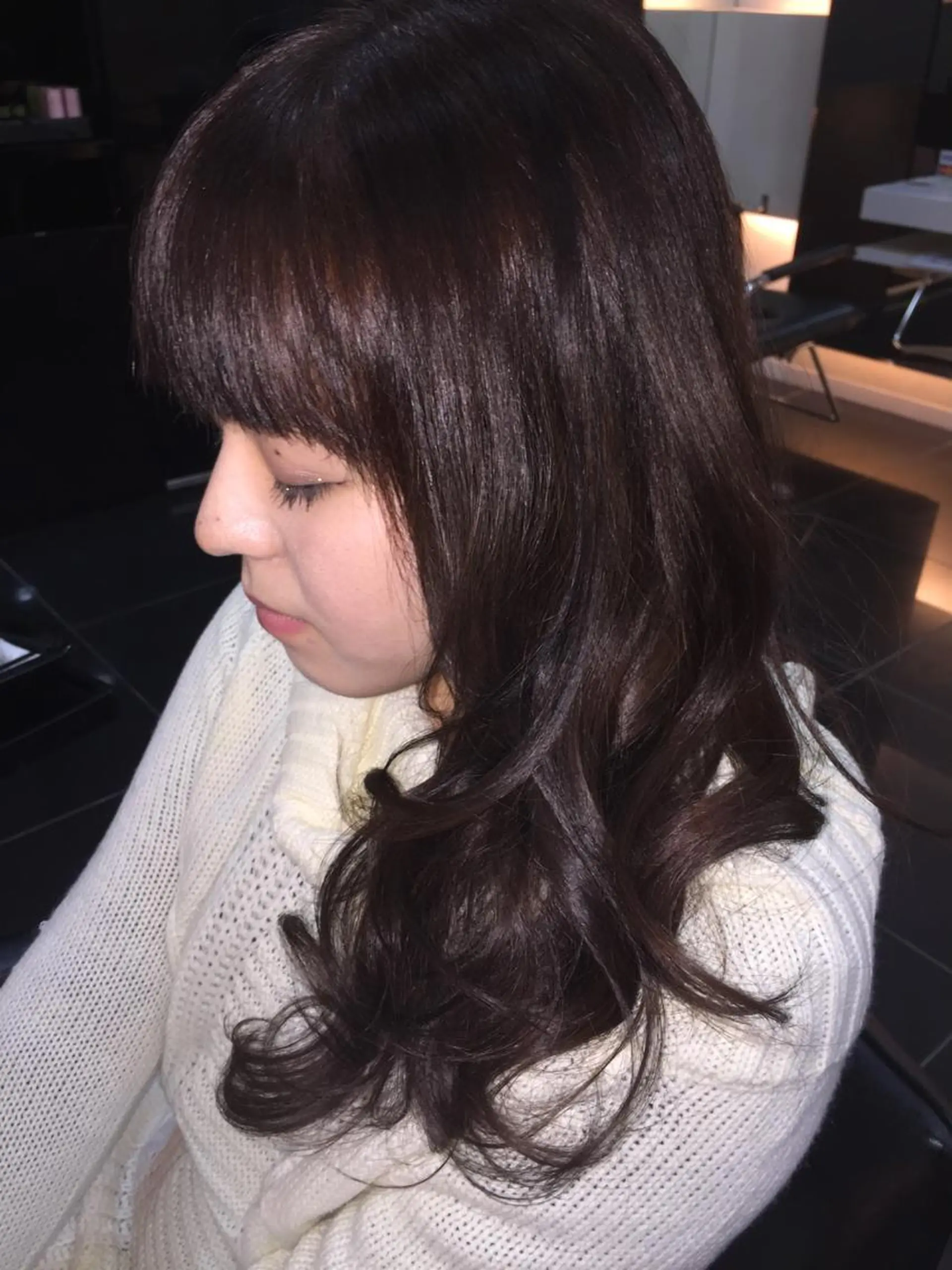 ロング カラー 関口 友行のヘアスタイル