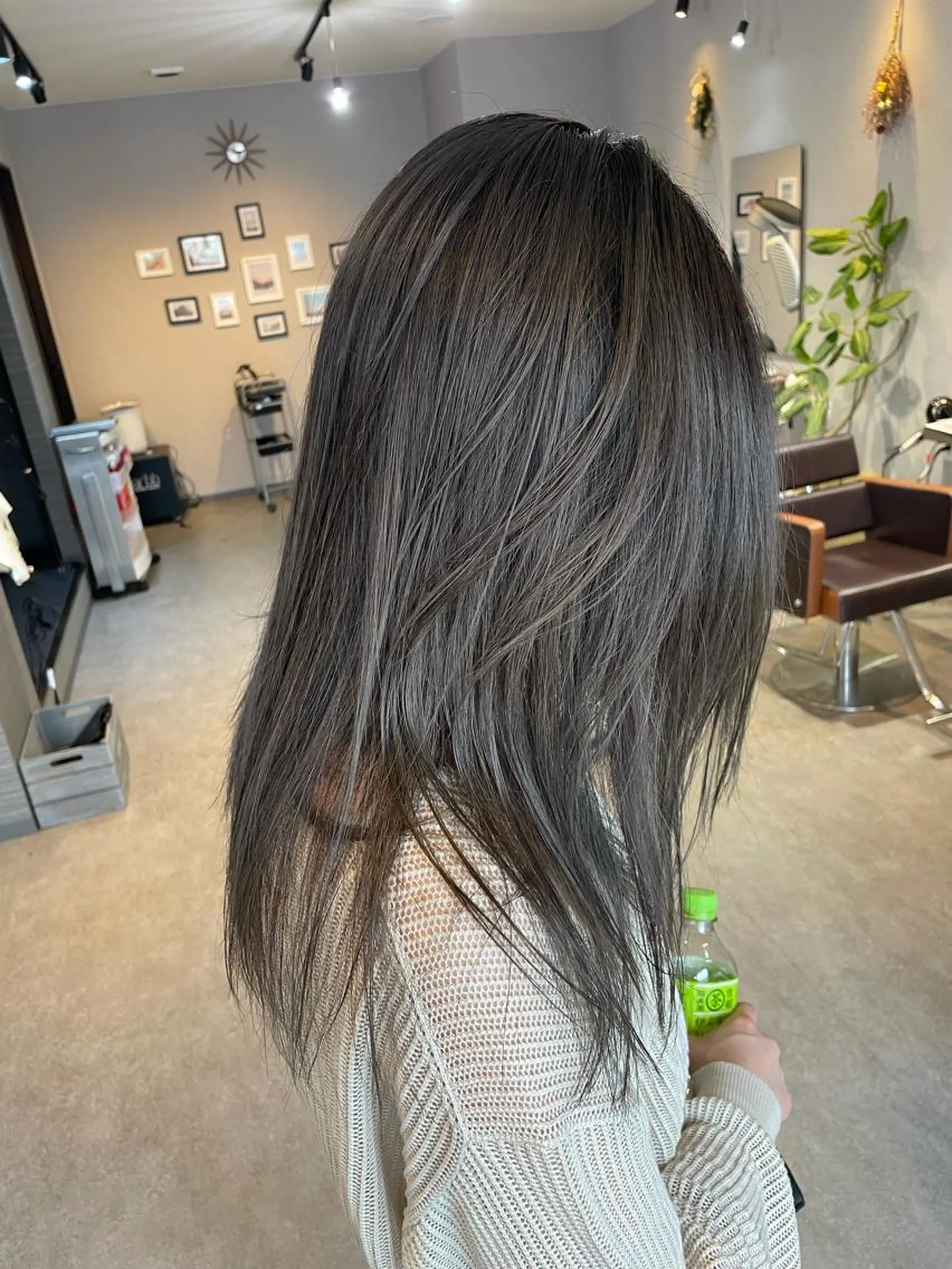 セミロング ヘアカラー 山本 貴弘のヘアスタイル