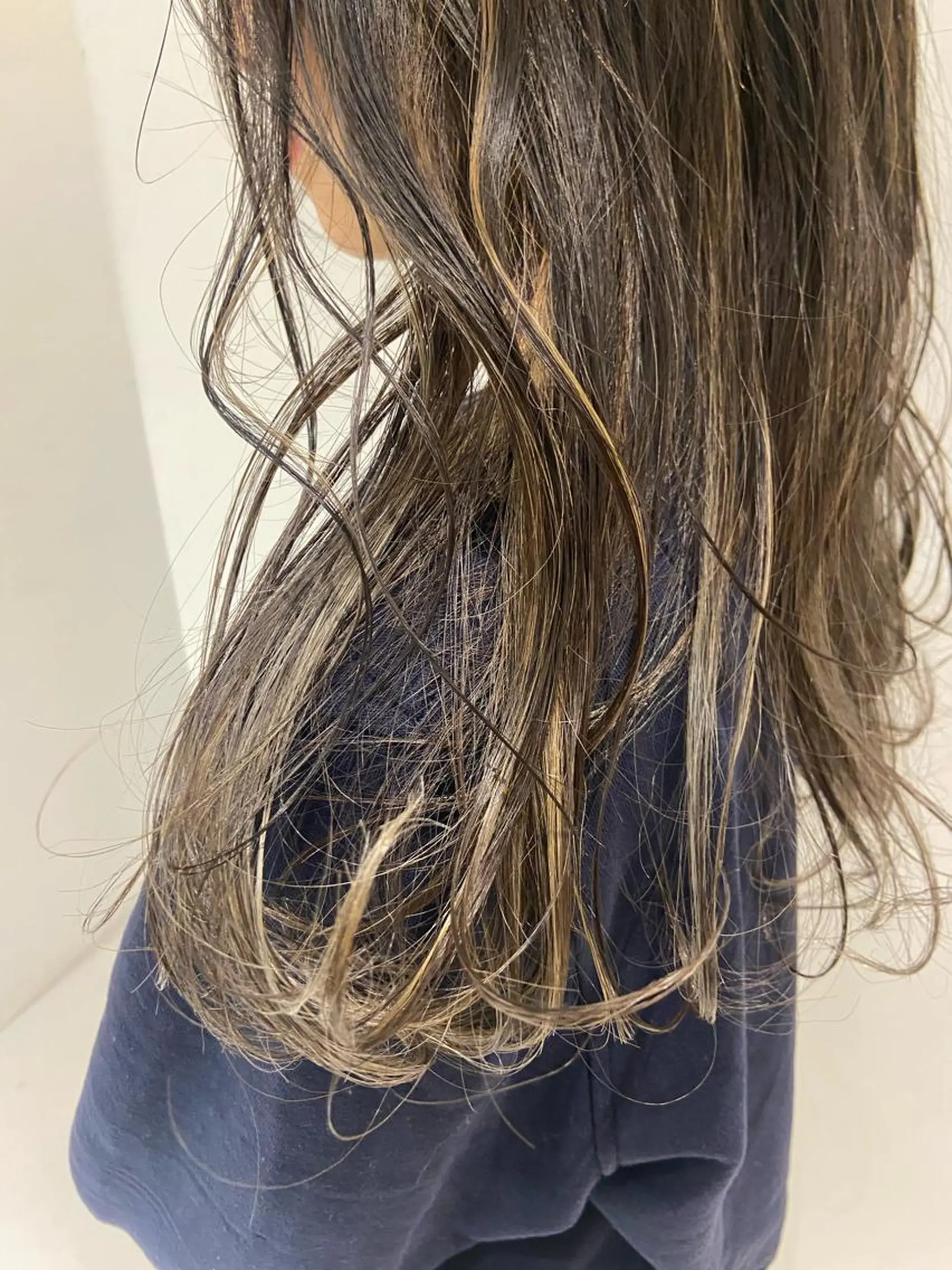 ロング カラー ハイライトカラー ハイライト ヘアカラー トリートメント ボブ/透明感カラー 🧸YUI❤️のヘアスタイル