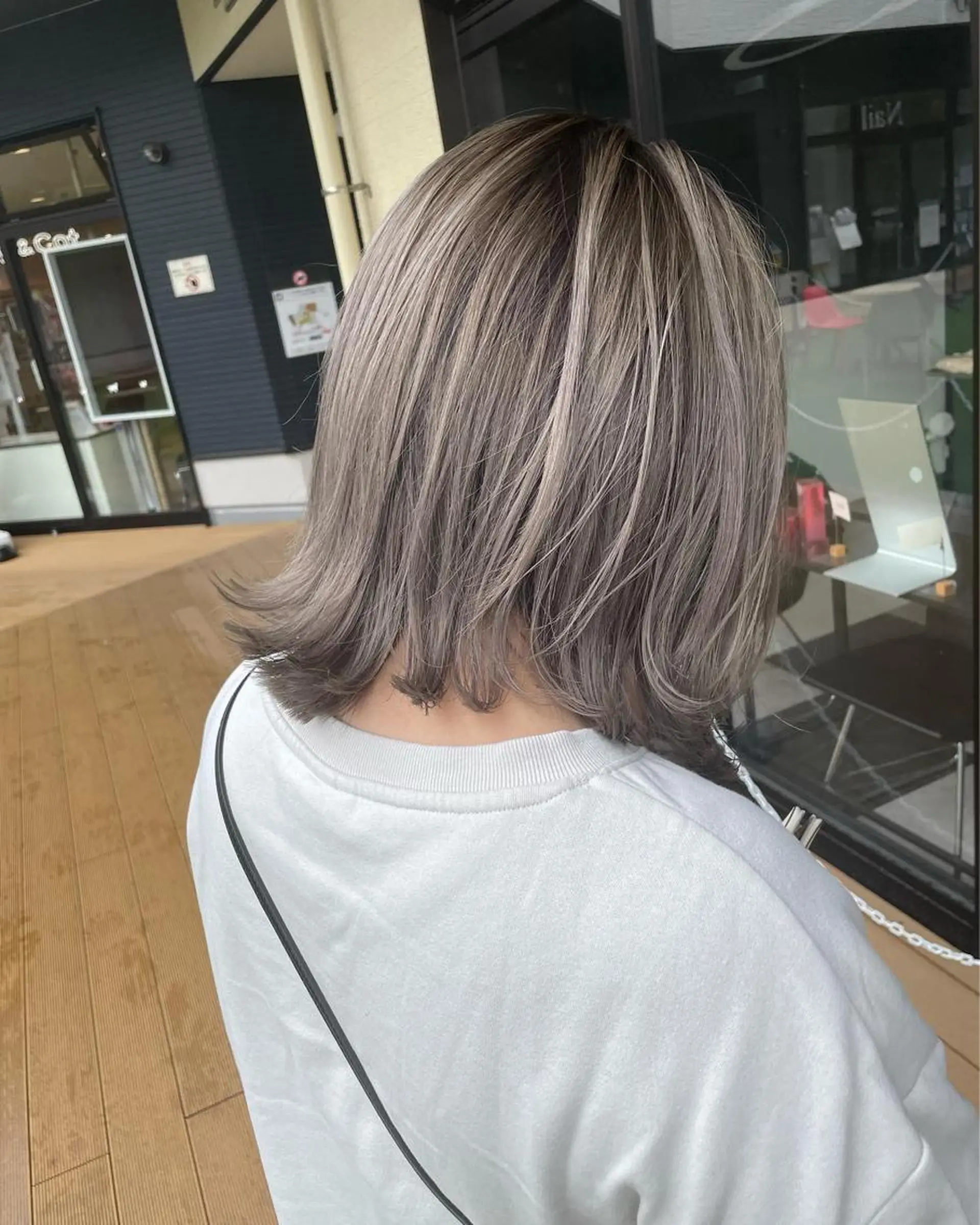 ミディアム カラー メンズヘア特化 崎田 成人のヘアスタイル