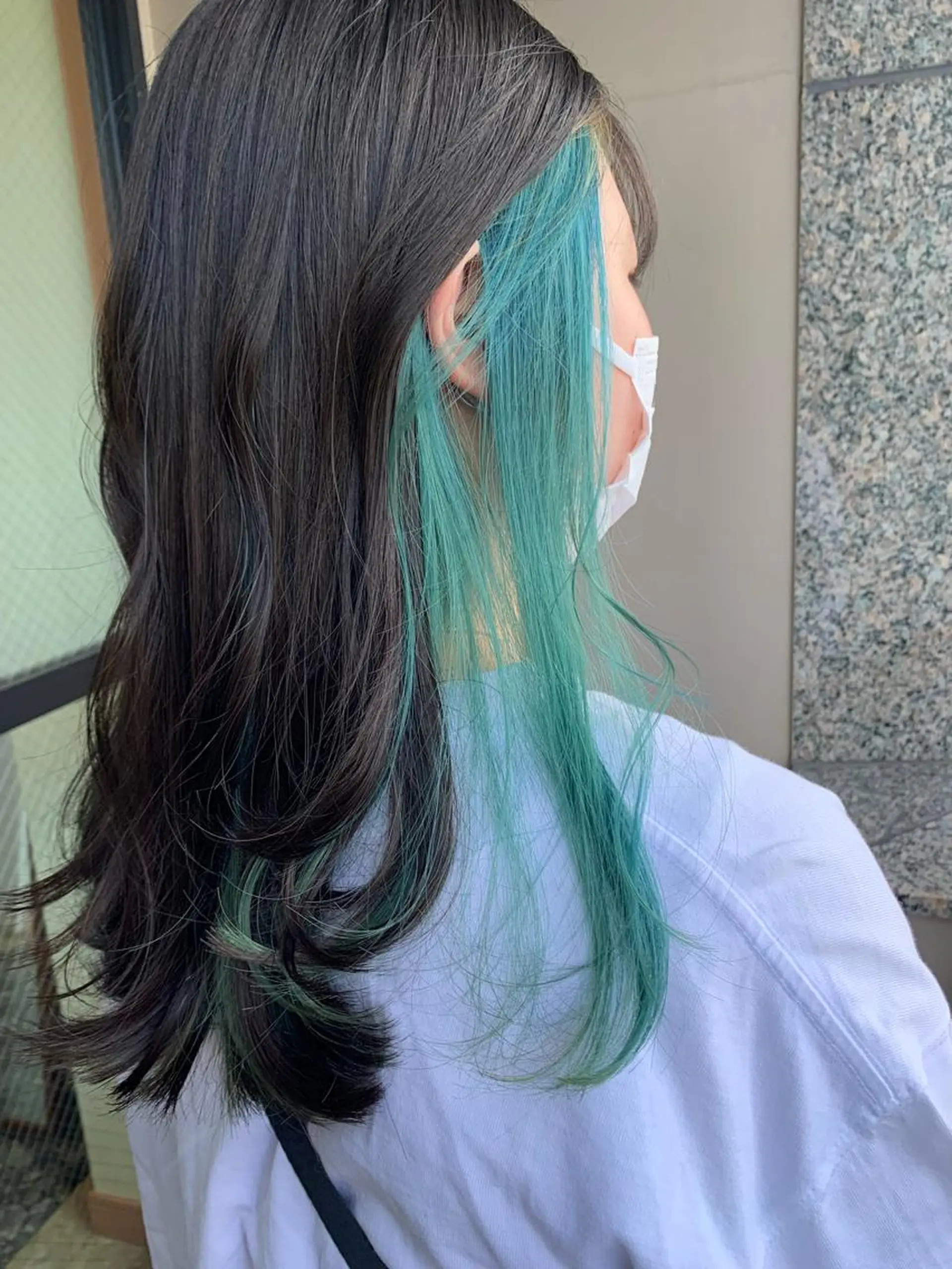 ロング カラー インナーカラー ヘアカラー yuri🌼 NUMBER 天王寺のヘアスタイル