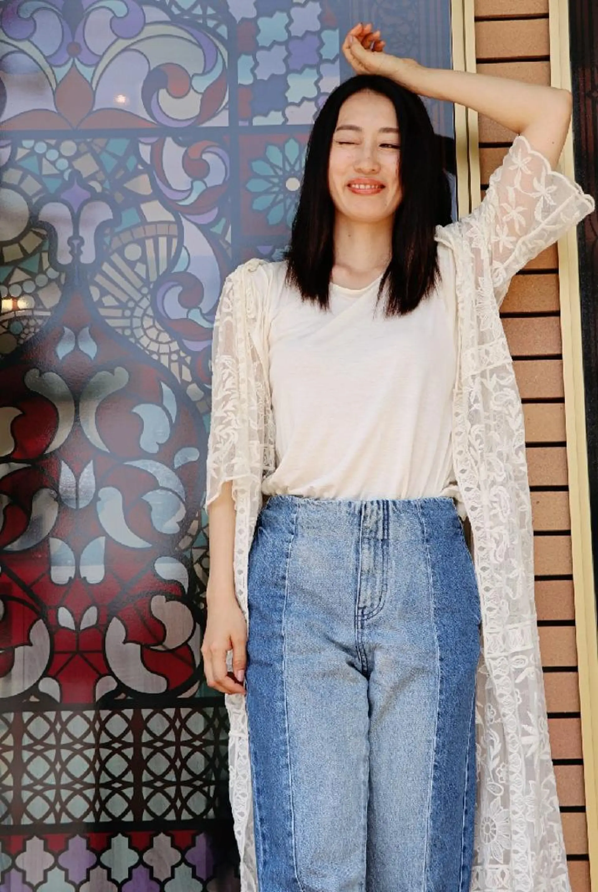 ミディアム 徳永 博志のヘアスタイル