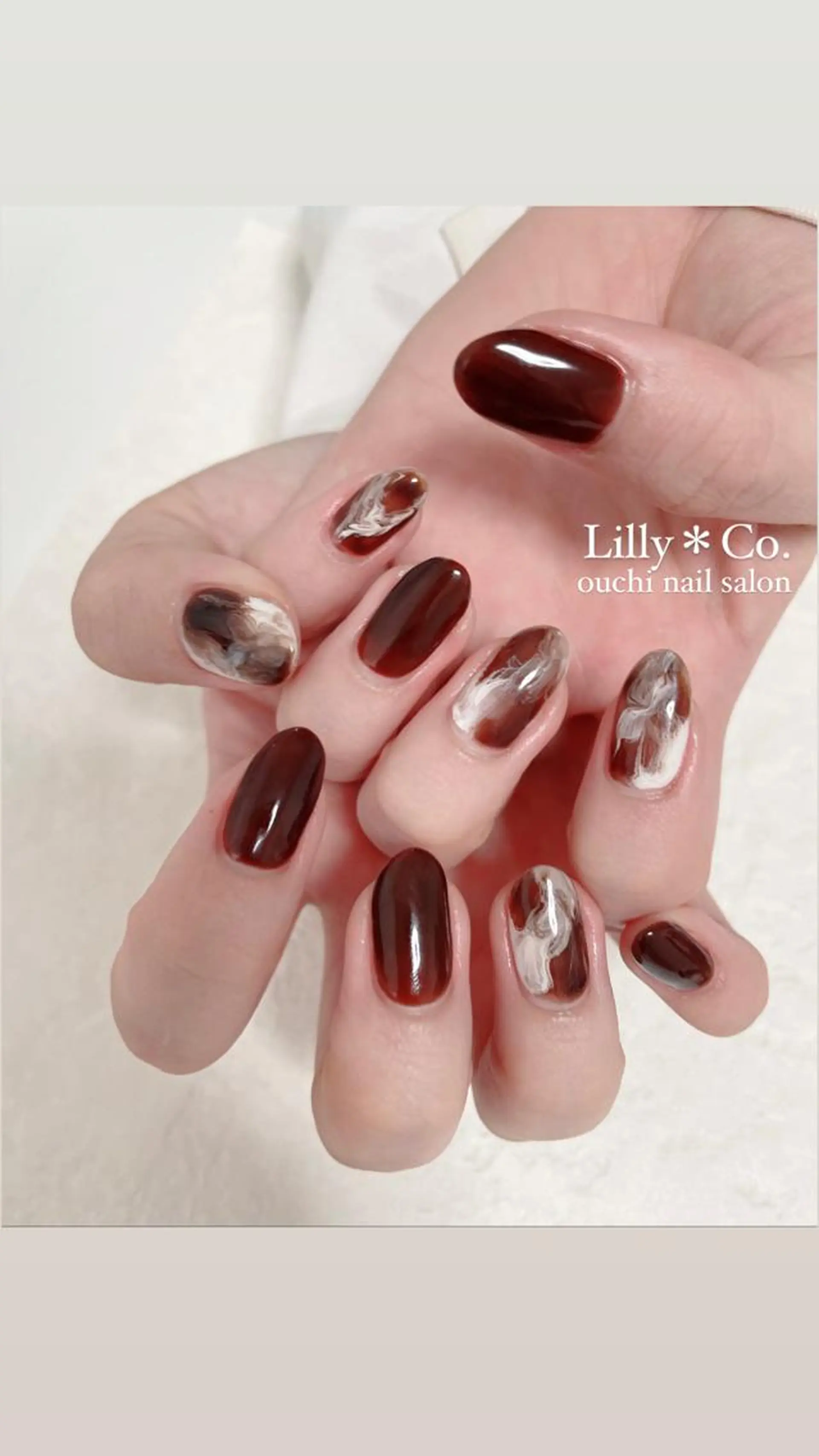 ネイル ハンドネイル ハンドケア Lilly Co.のネイルデザイン