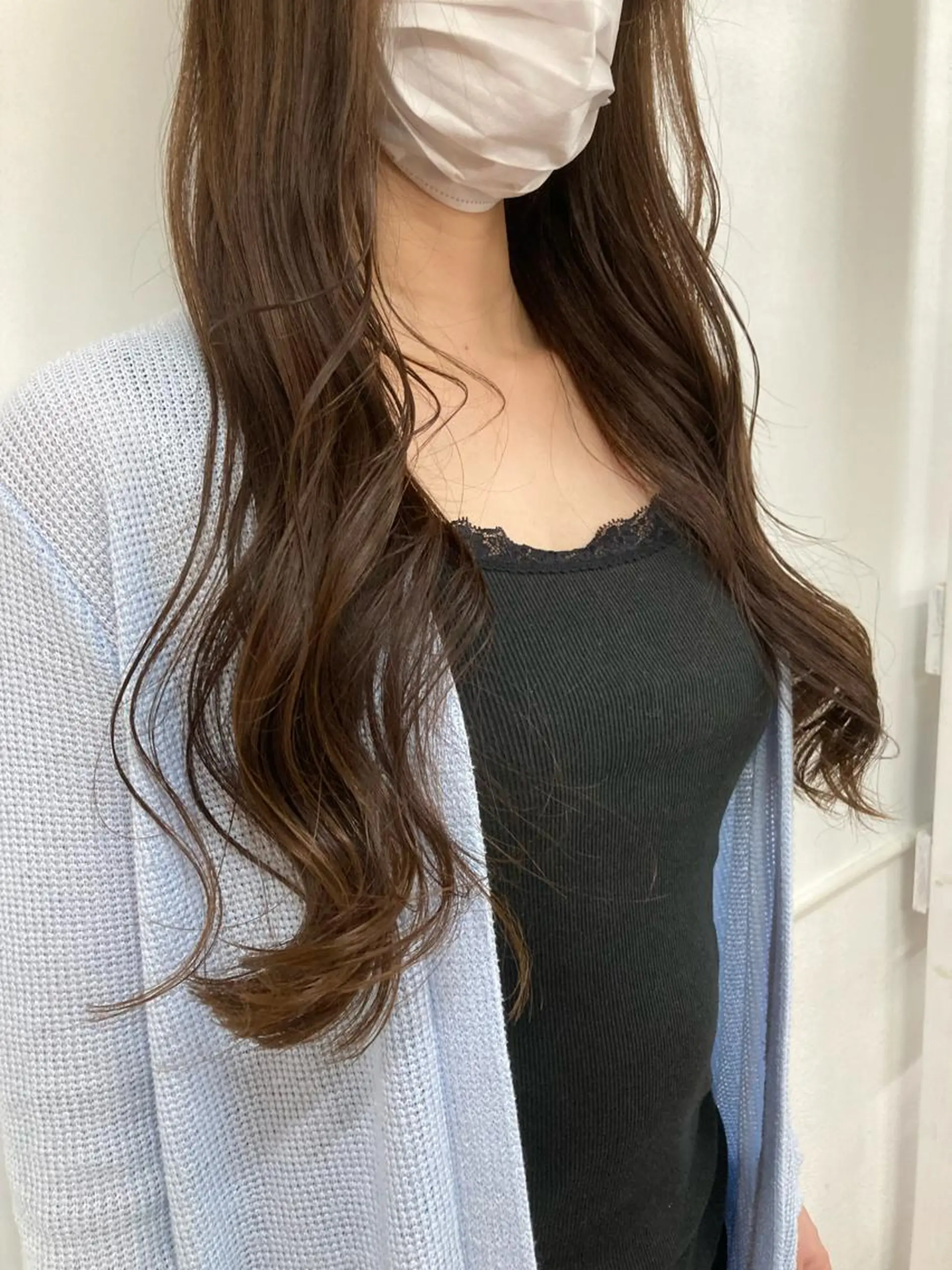 ロング ウルフレイヤー エクステ/kokiのヘアスタイル